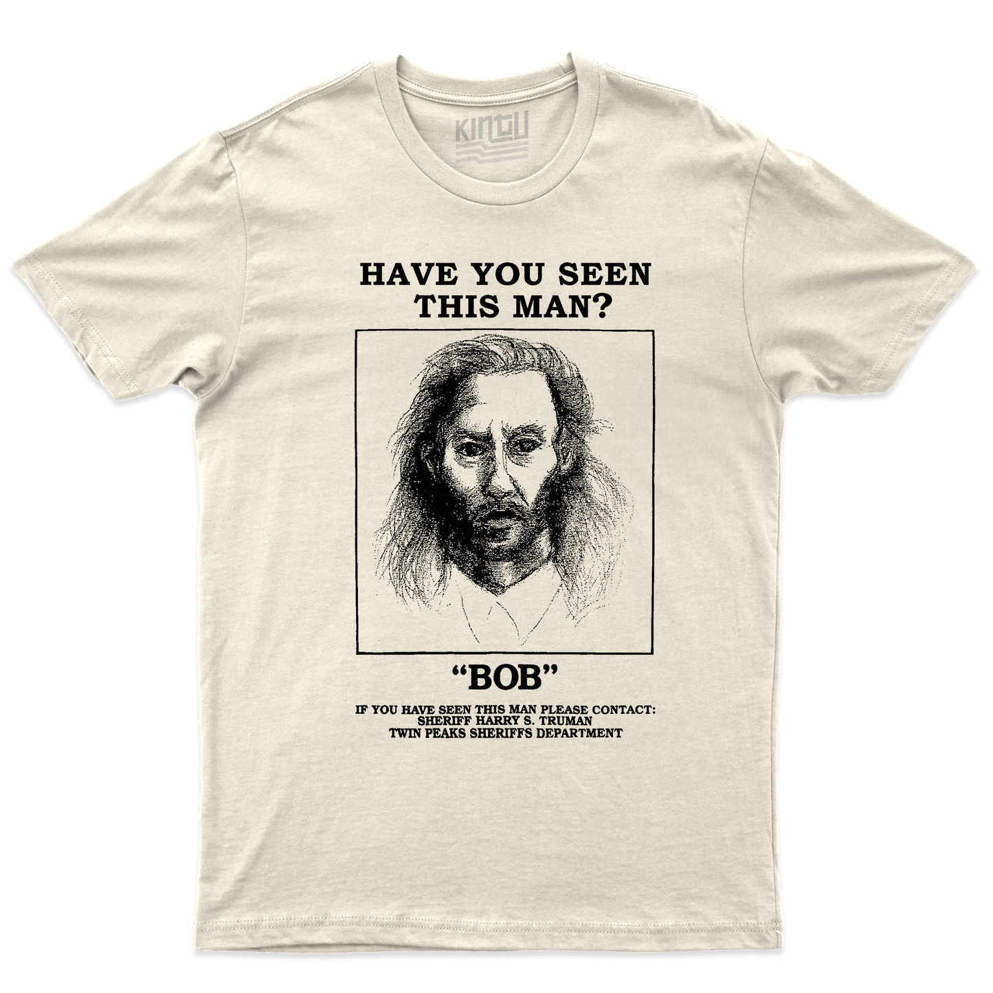Kintu T-Shirt BOB - have you seen this man? Twin Peaks