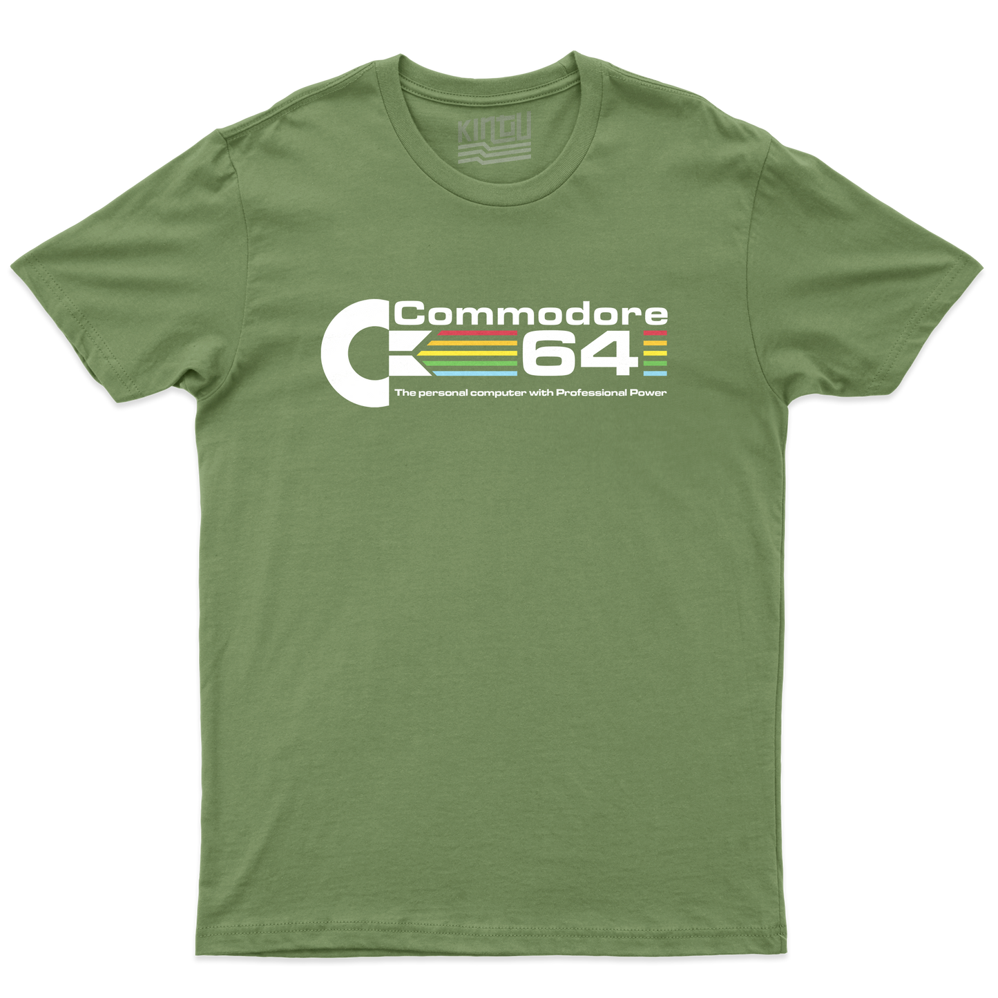 Kintu T-Shirt C64 - vintage striscia