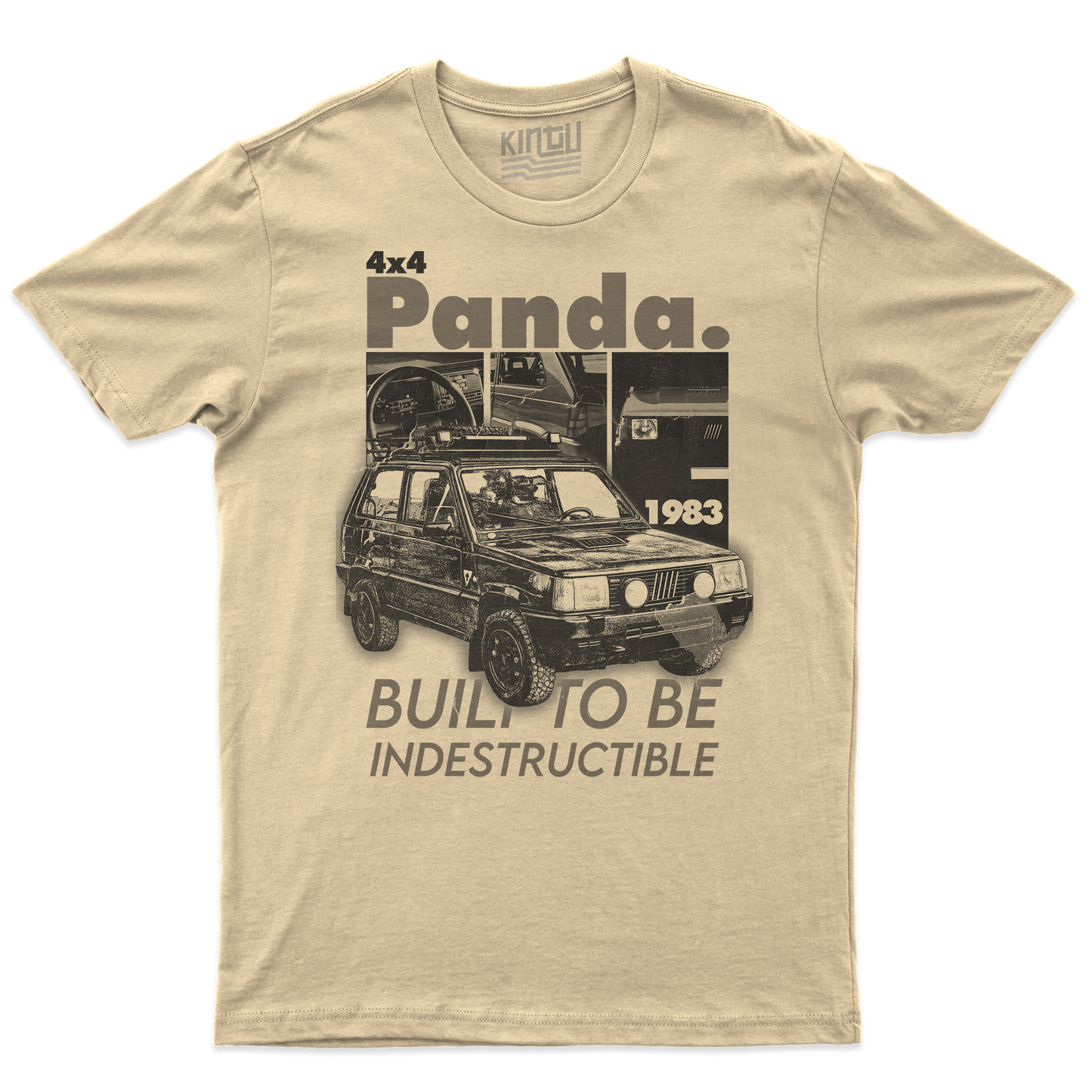 Kintu T-Shirt PANDA aesthetic - Built to be indestructible