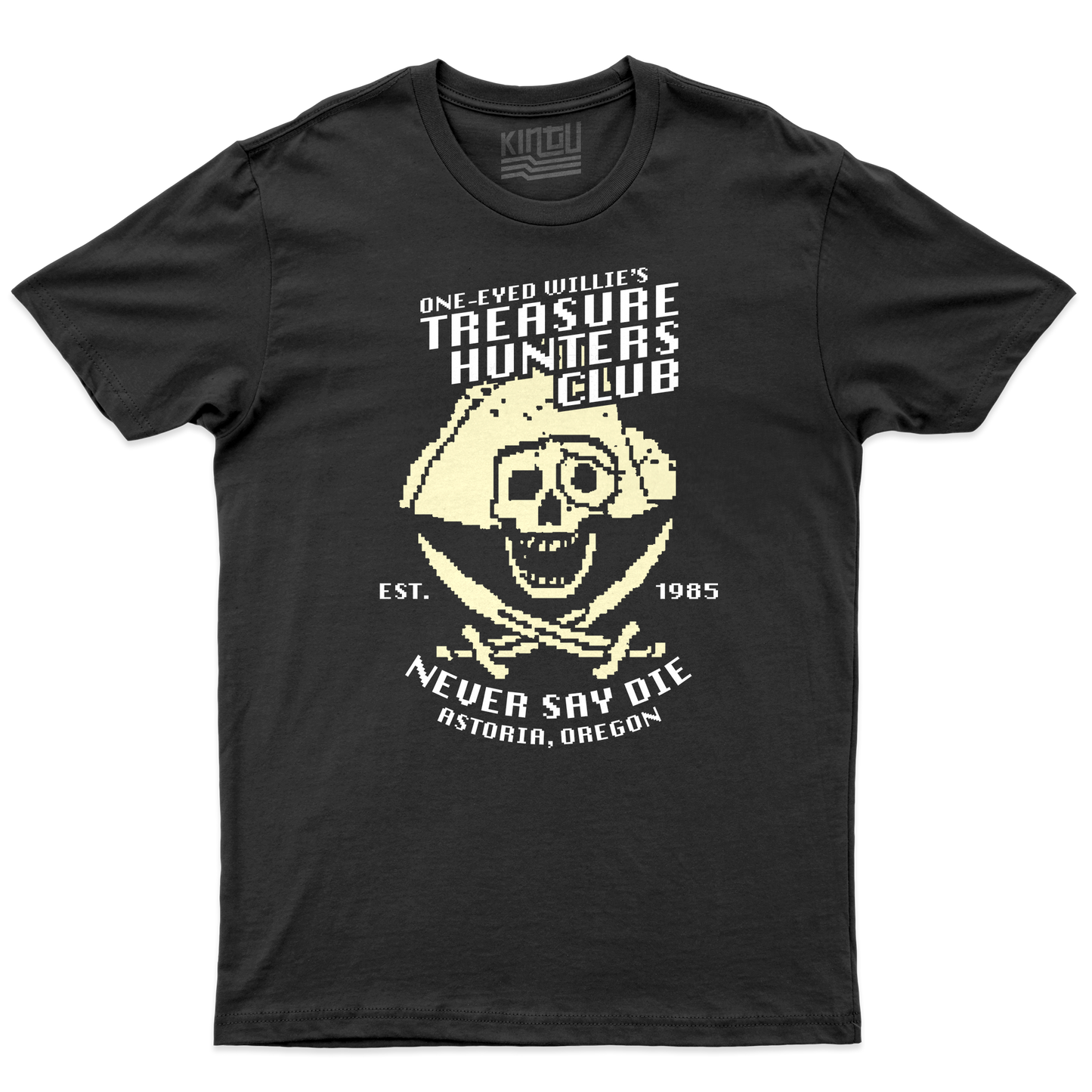 Kintu T-Shirt WILLY 8BIT - film cult anni 80 - Never Say Die