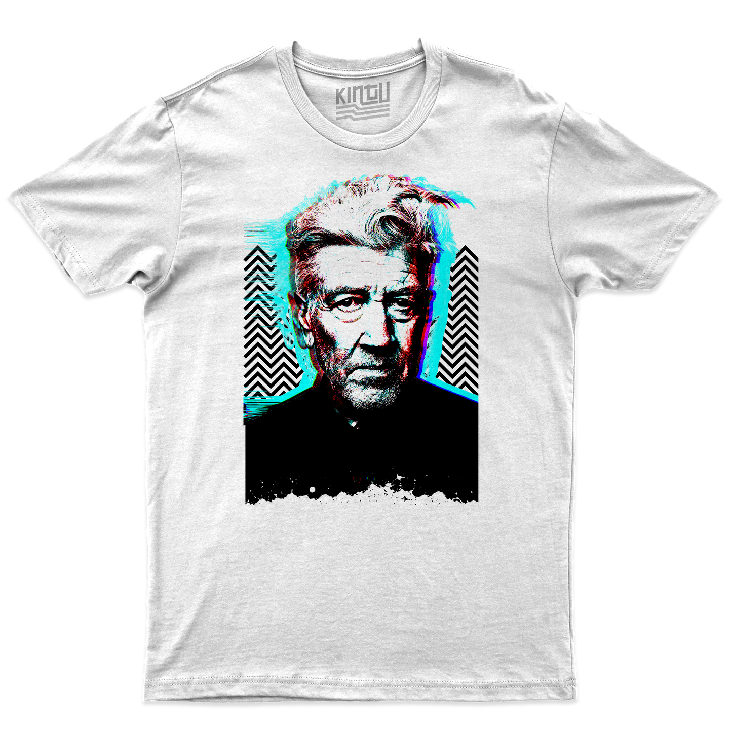 Kintu T-Shirt LYNCH FACE - twin peaks