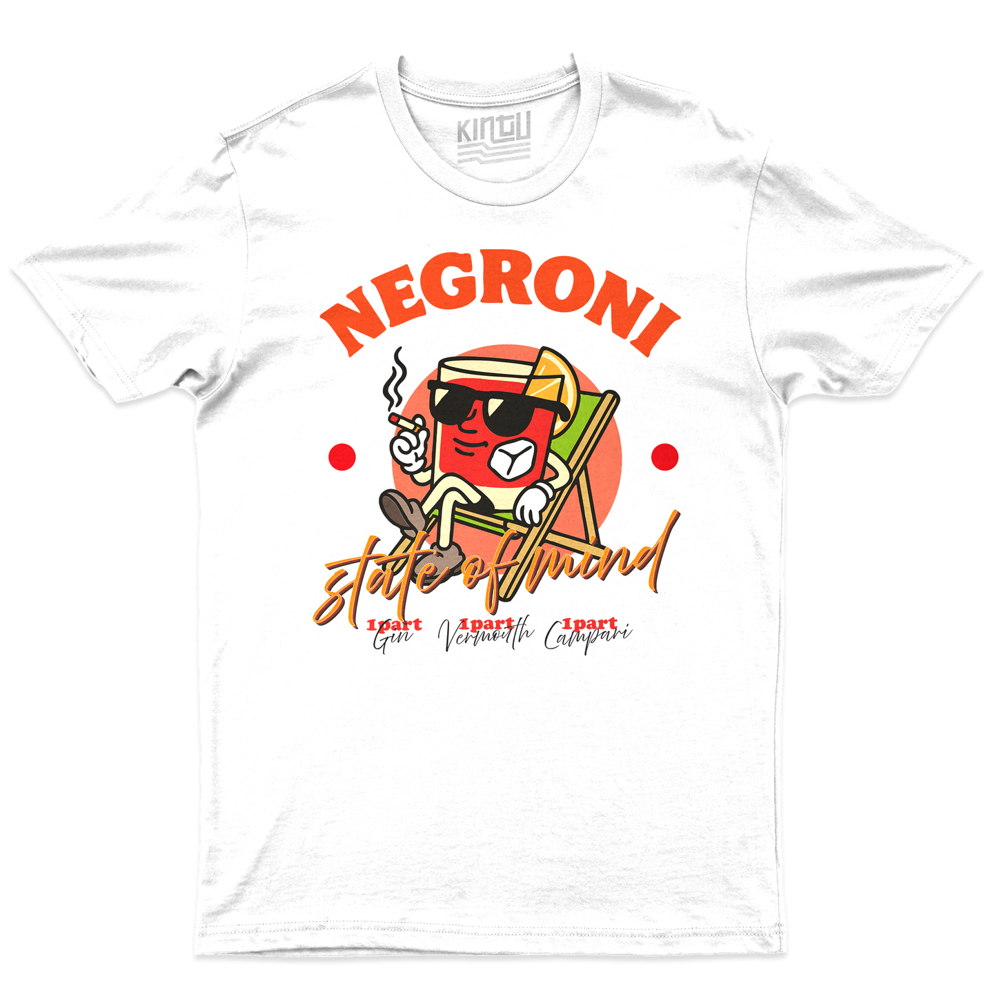 Kintu T-Shirt NEGRONI - state of mind