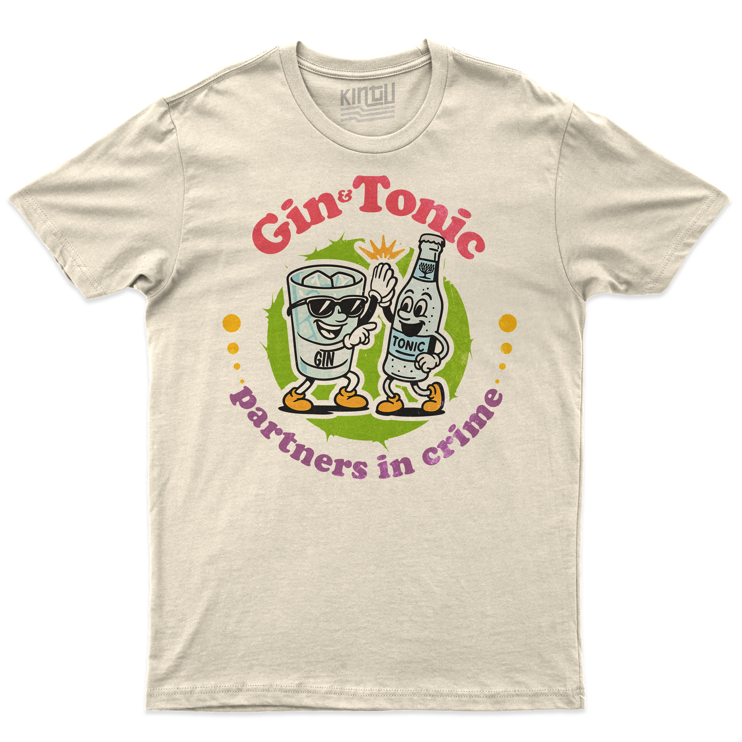 Kintu T-Shirt GIN&TONIC - partners in crime