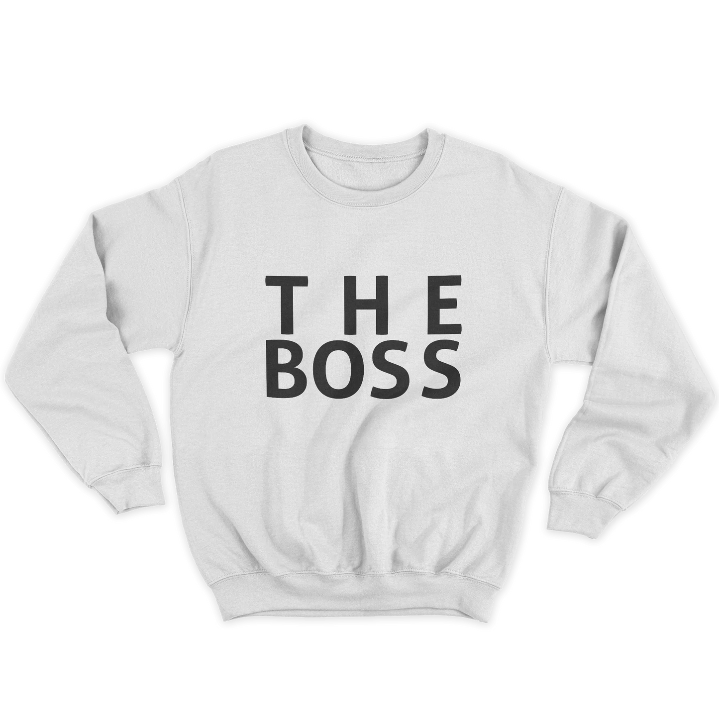 Kintu Felpa Girocollo Unisex San Valentino The Boss - Regalo Di Coppia