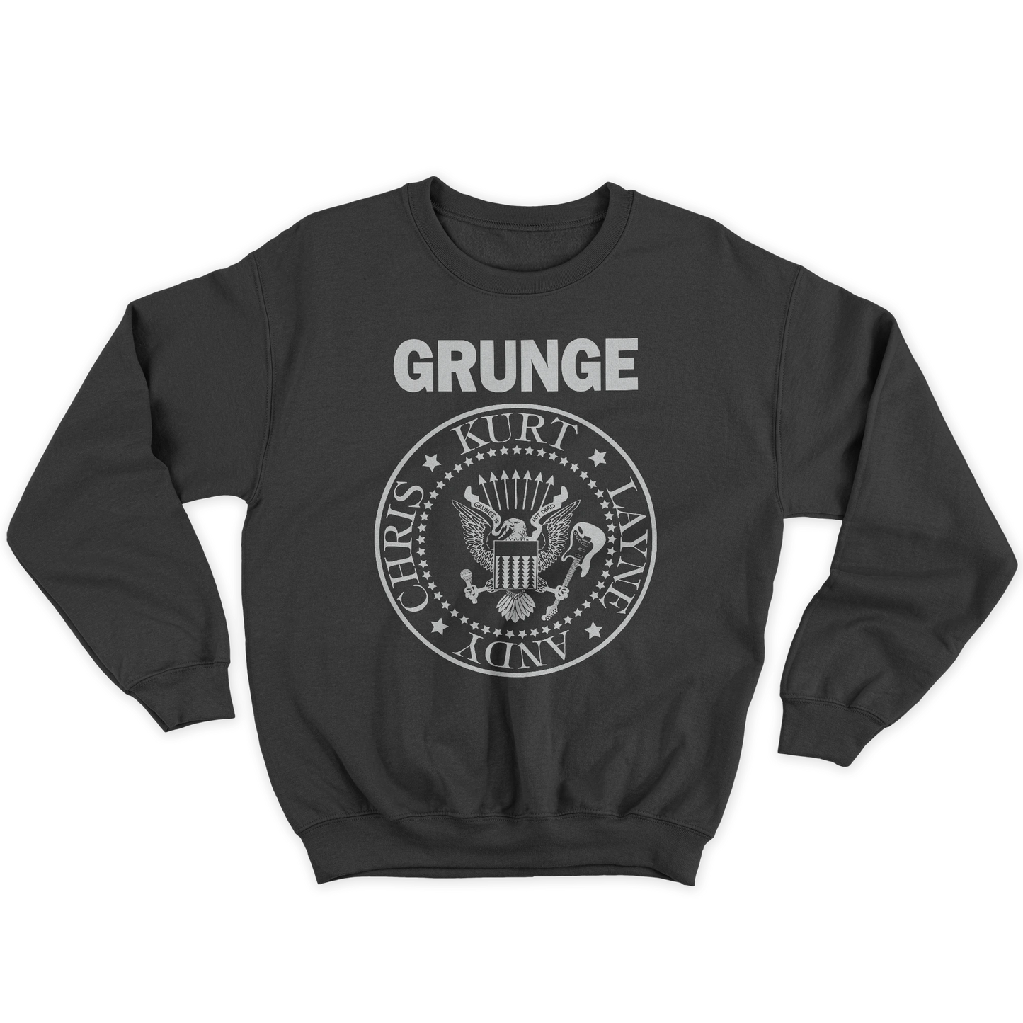 Kintu Felpa Girocollo Unisex Grunge Is Not Dead