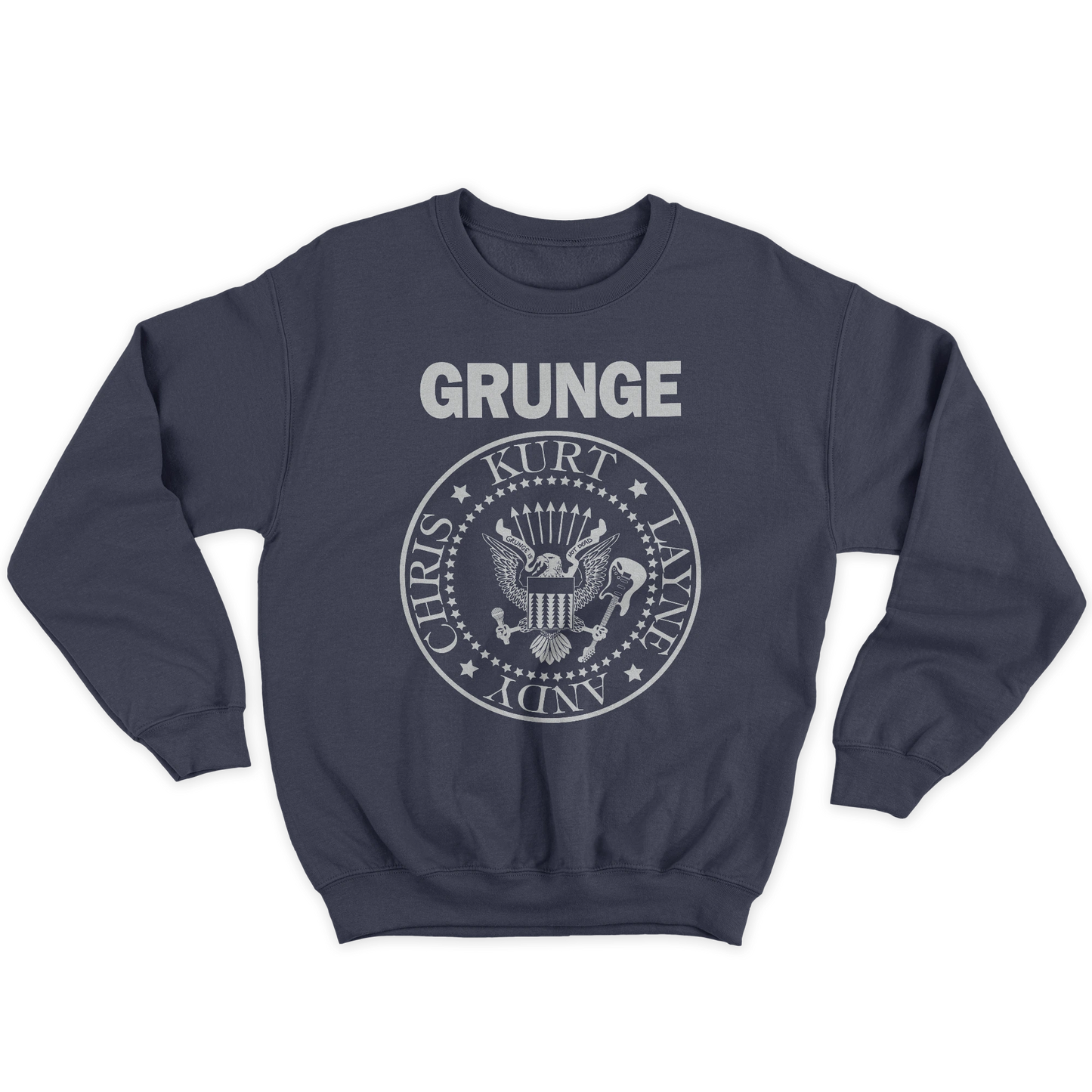 Kintu Felpa Girocollo Unisex Grunge Is Not Dead