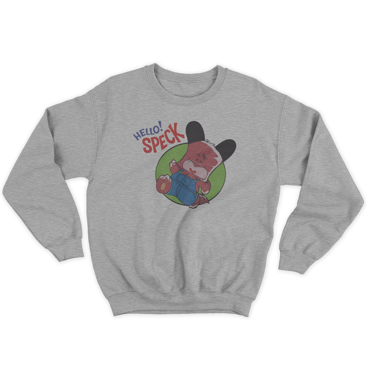 Kintu Felpa Girocollo Unisex Hello Speck - Divertente - Anime Manga