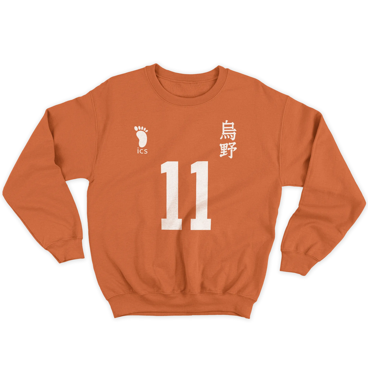 Kintu Felpa Girocollo Unisex Maglia Karasuno Haikyuu - Anime Manga