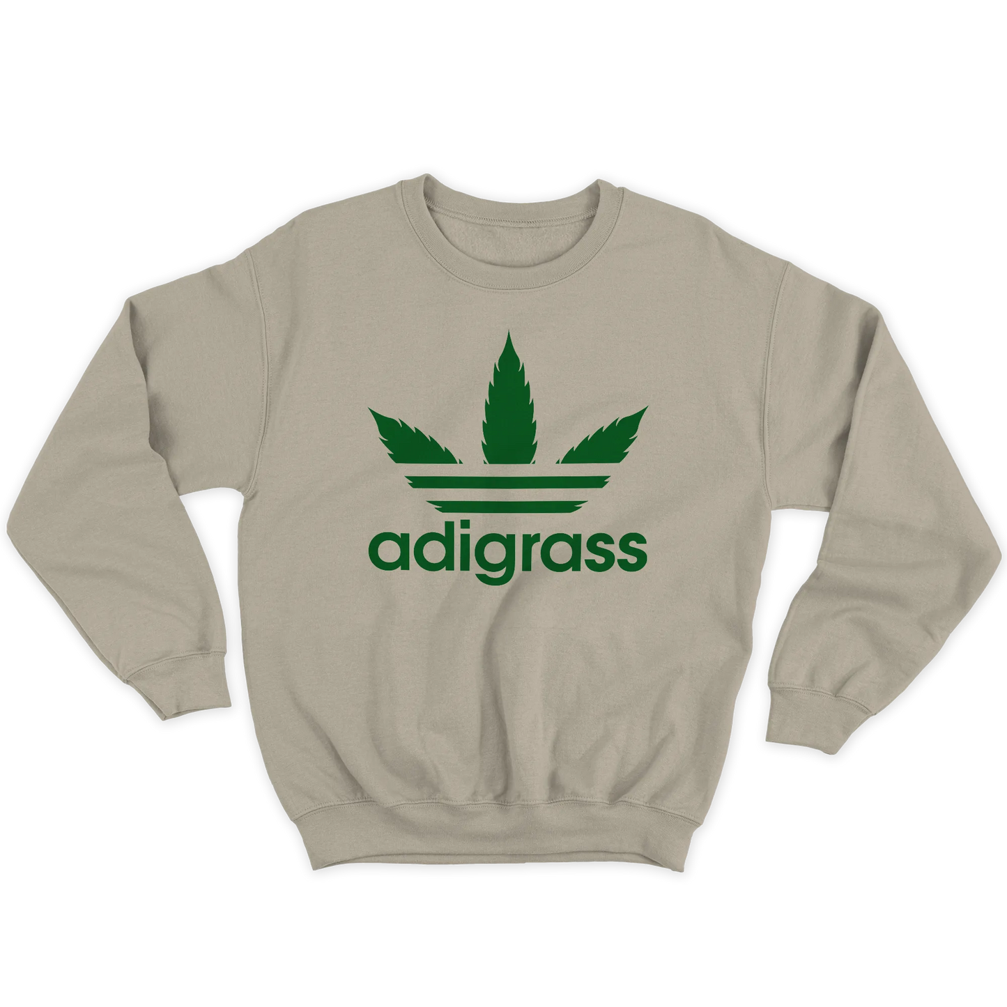 Kintu Felpa Girocollo Unisex Adigrass - Ganja - Moda