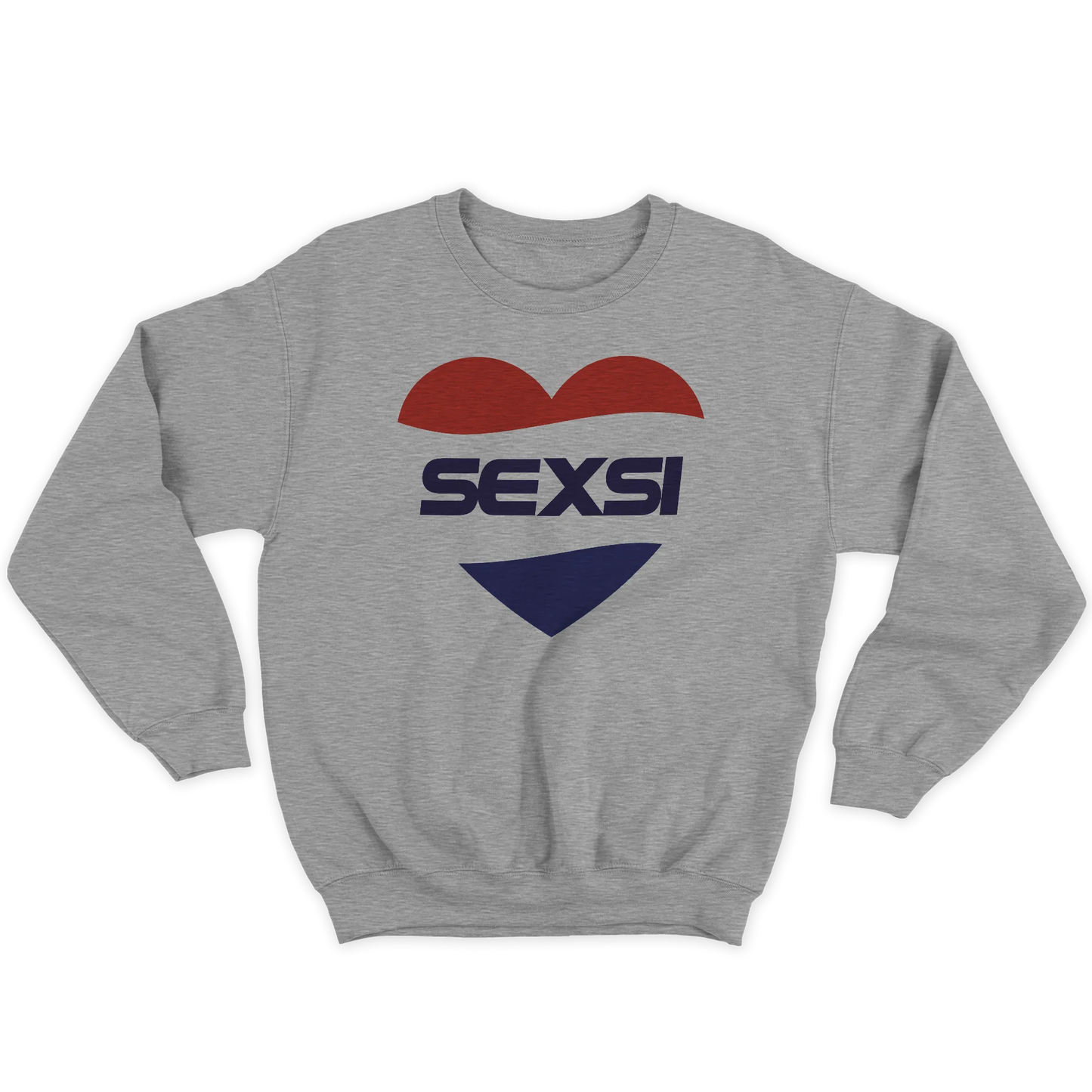 Kintu Felpa Girocollo Unisex Sexsi - Estate - Divertente - Parodia