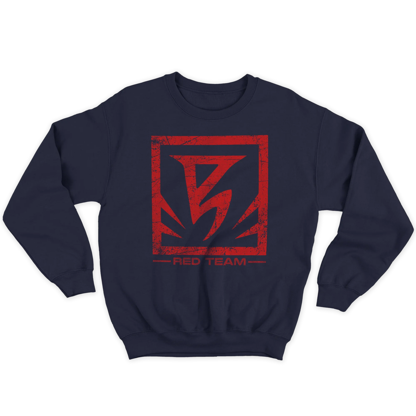 Kintu Felpa Girocollo Unisex Red Team Ut - Tournament - Nerd - Dominio