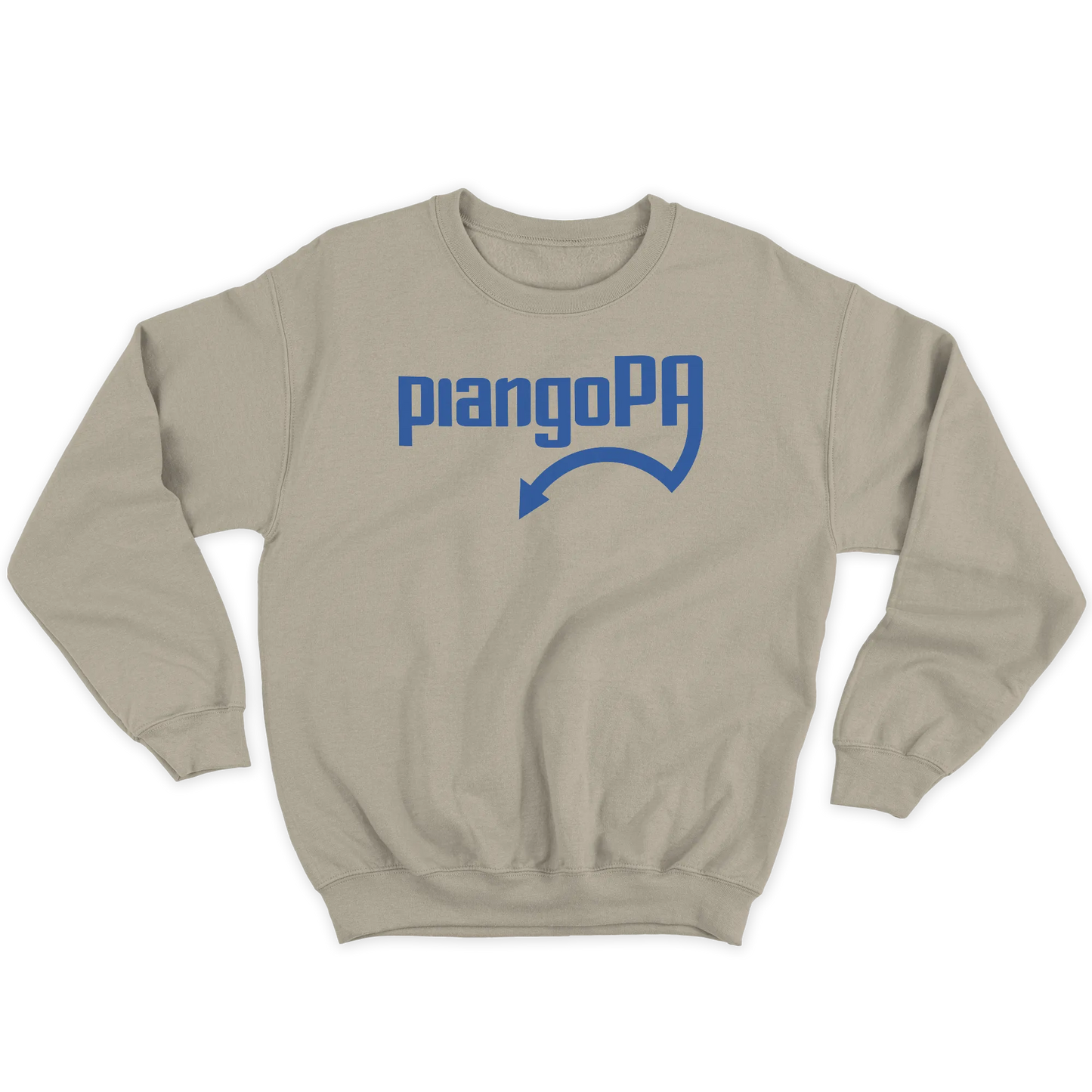 Kintu Felpa Girocollo Unisex Piangopa - Piangi Quando Vuoi - Divertente - Tasse - Personaggi Famosi