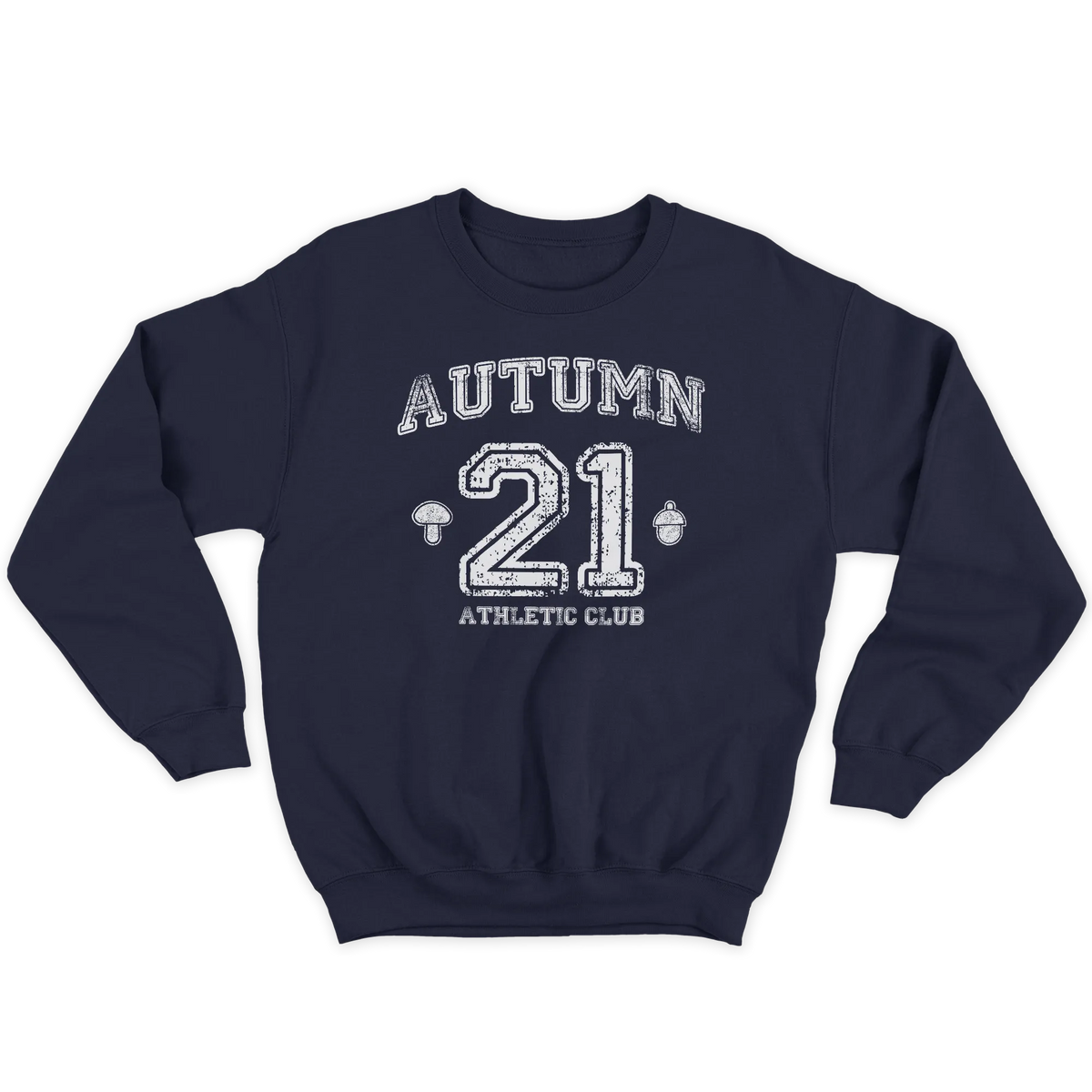Kintu Felpa Girocollo Unisex Autum Athletic Club - Divertente - College - Autunno