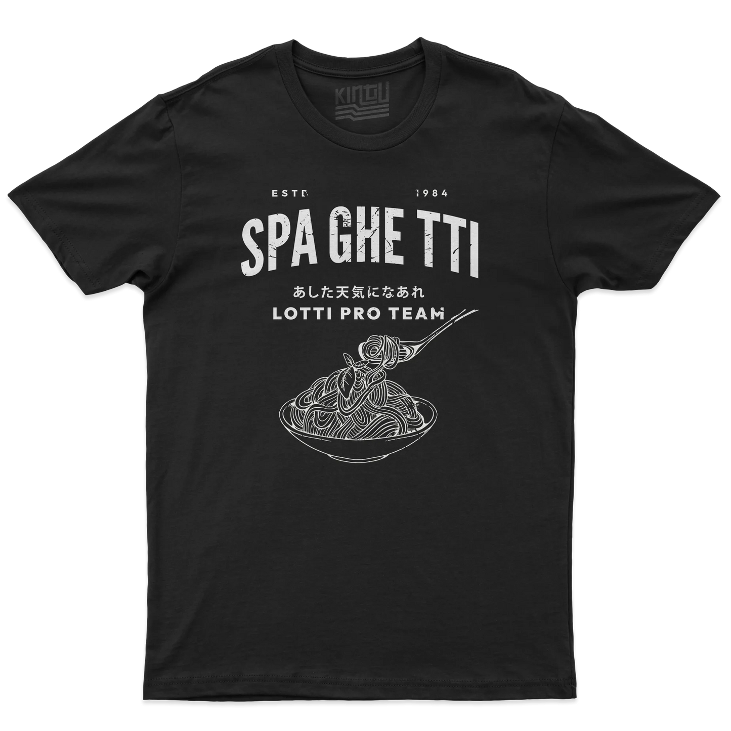 Kintu T-shirt Spaghetti Team - Lotti - Tutti In Campo Con Lotti - Anime Manga