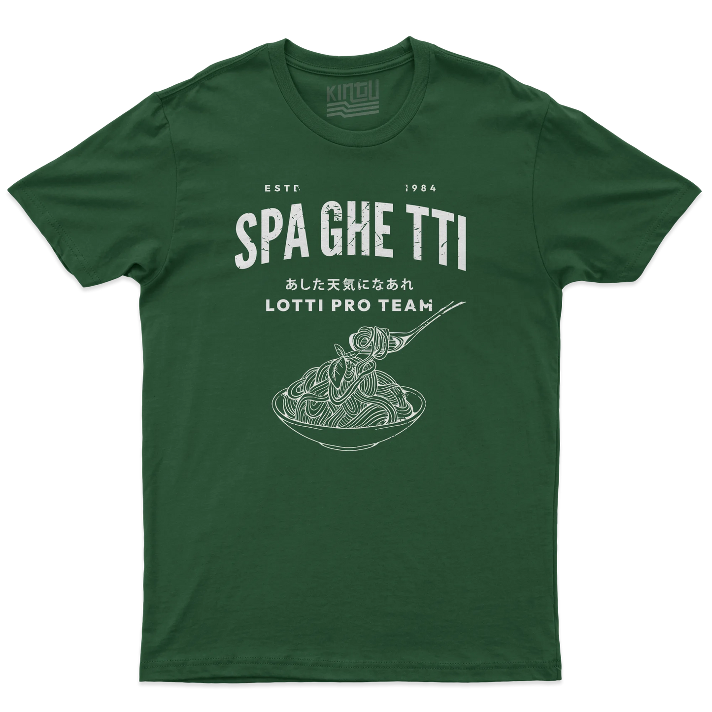 Kintu T-shirt Spaghetti Team - Lotti - Tutti In Campo Con Lotti - Anime Manga