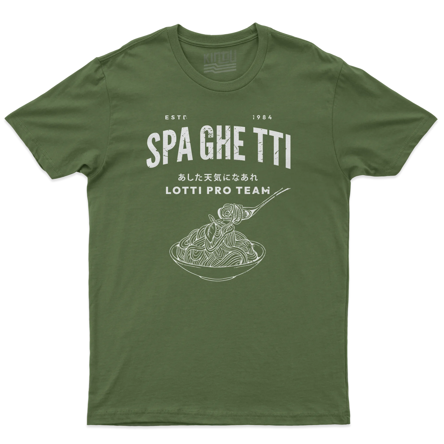 Kintu T-shirt Spaghetti Team - Lotti - Tutti In Campo Con Lotti - Anime Manga
