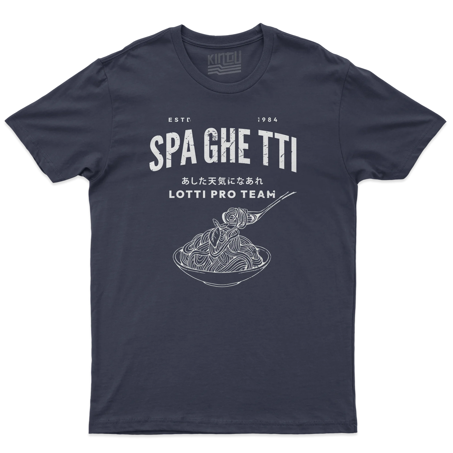 Kintu T-shirt Spaghetti Team - Lotti - Tutti In Campo Con Lotti - Anime Manga