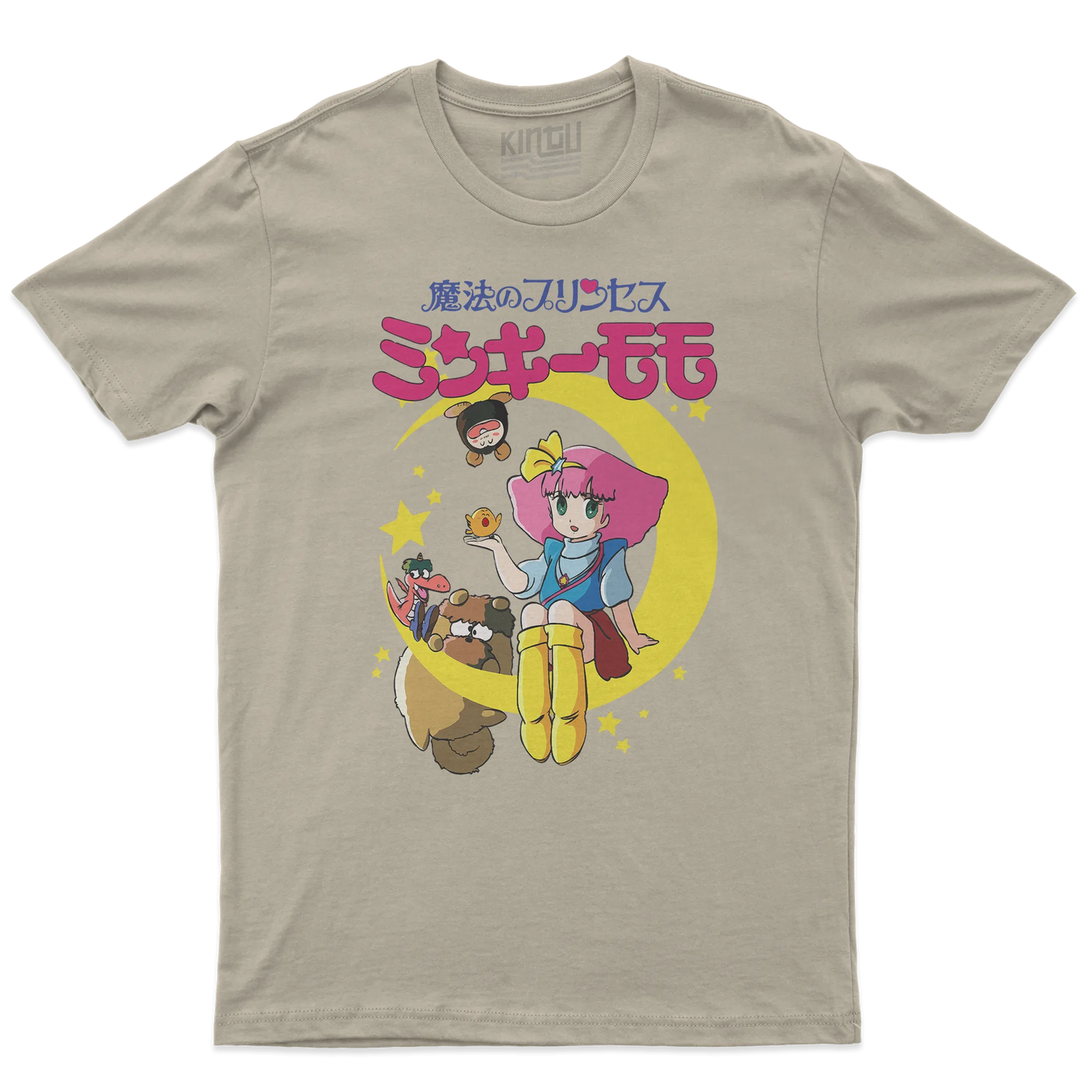 Kintu T-shirt Il Magico Mondo Di Gigì - Minky Momo - Anime Manga