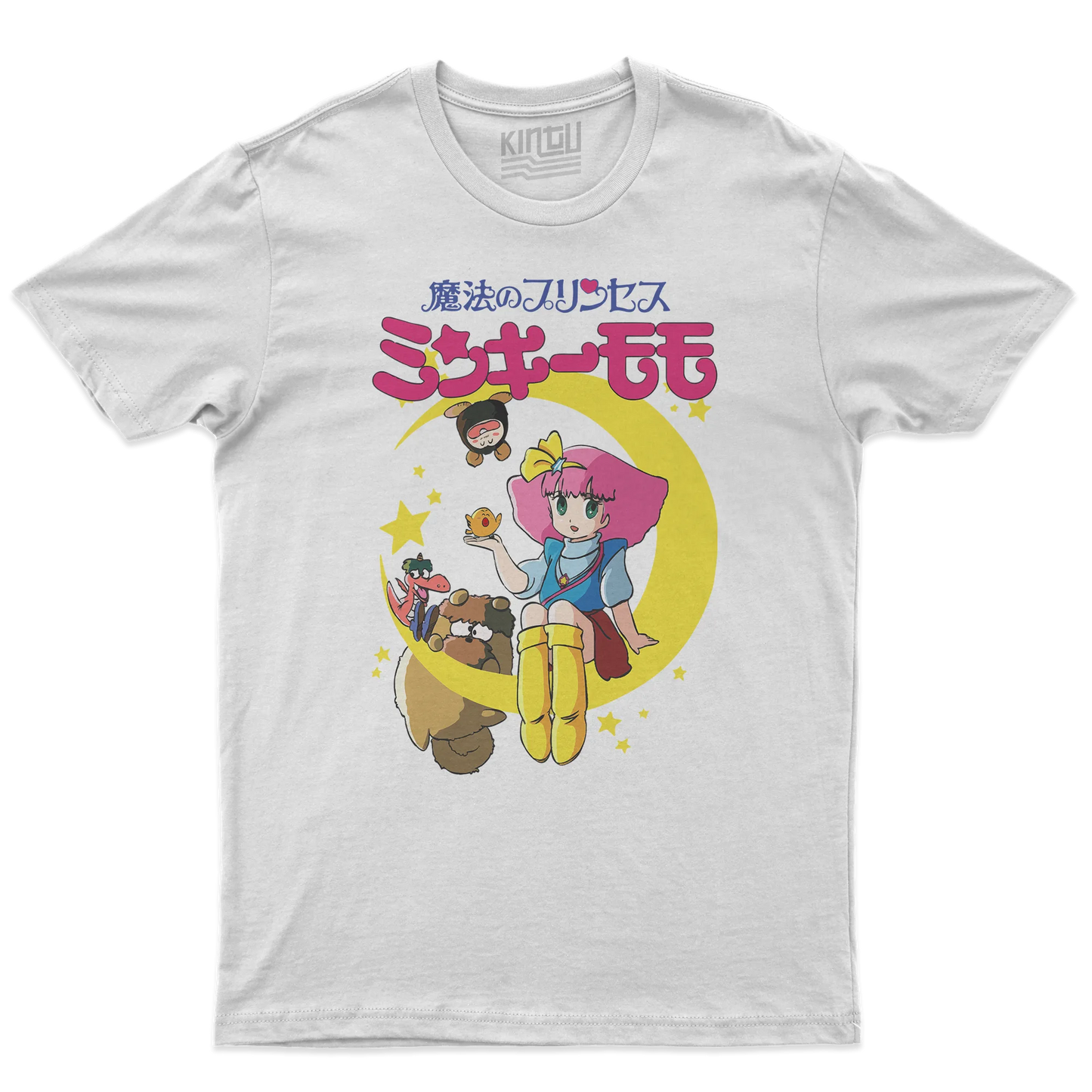 Kintu T-shirt Il Magico Mondo Di Gigì - Minky Momo - Anime Manga