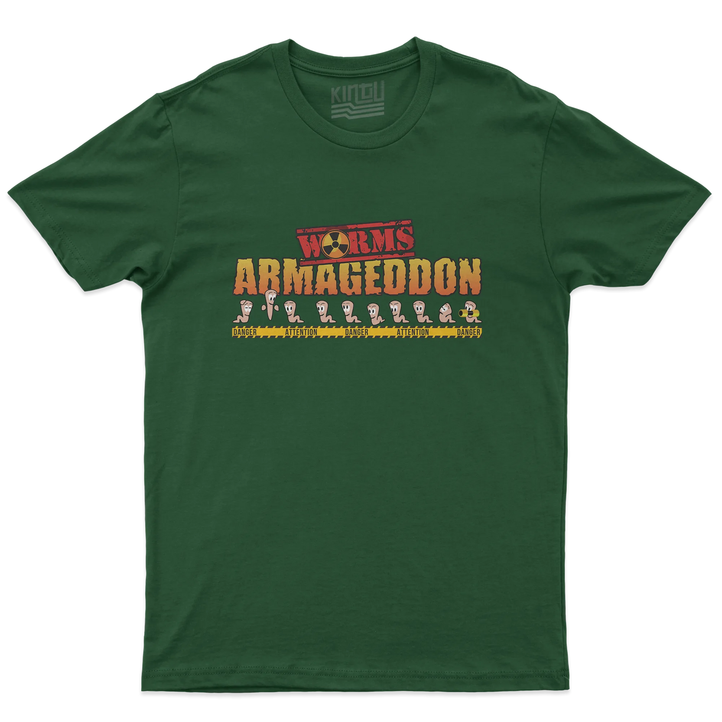 Kintu T-shirt Worms Armageddon - Retro Game