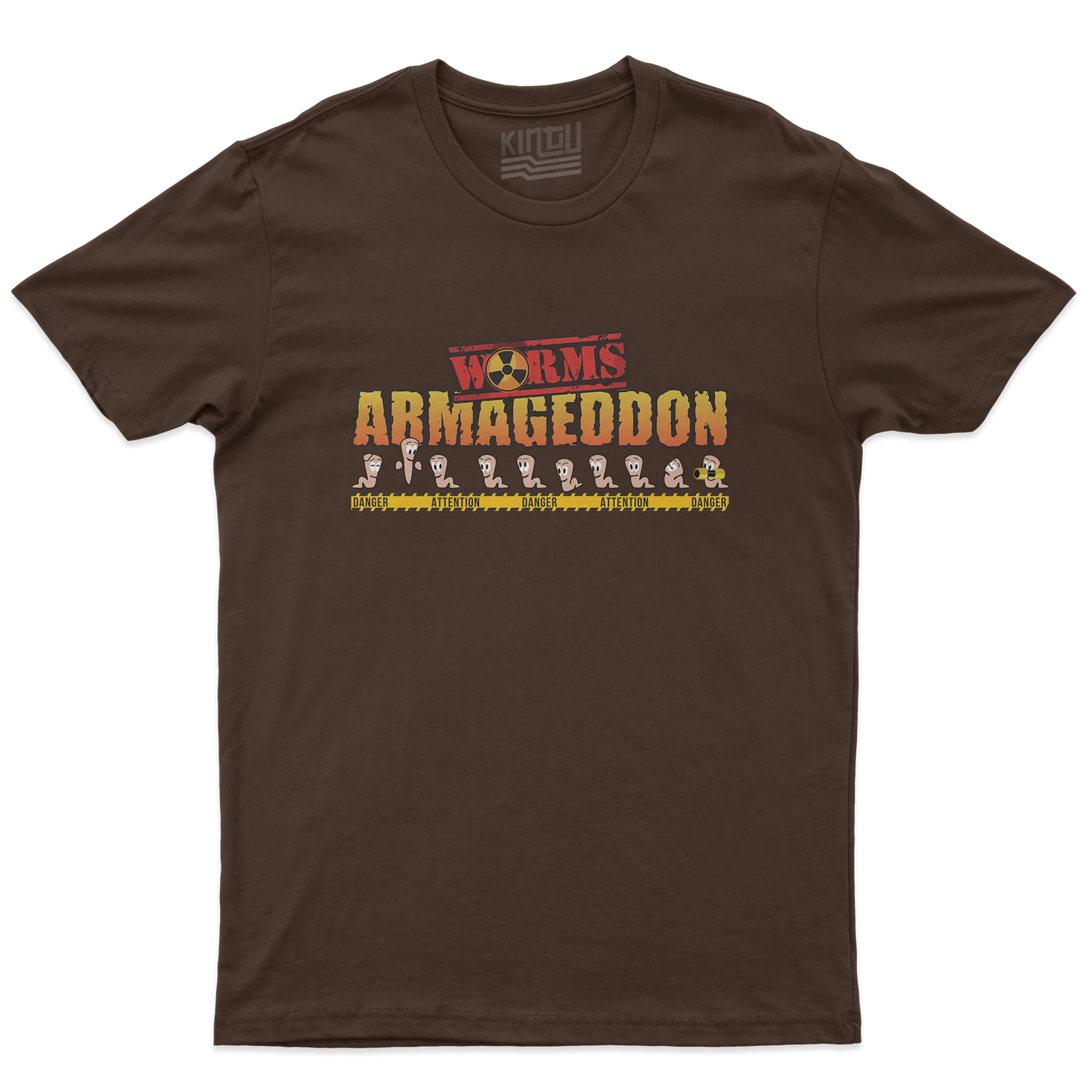 Kintu T-shirt Worms Armageddon - Retro Game