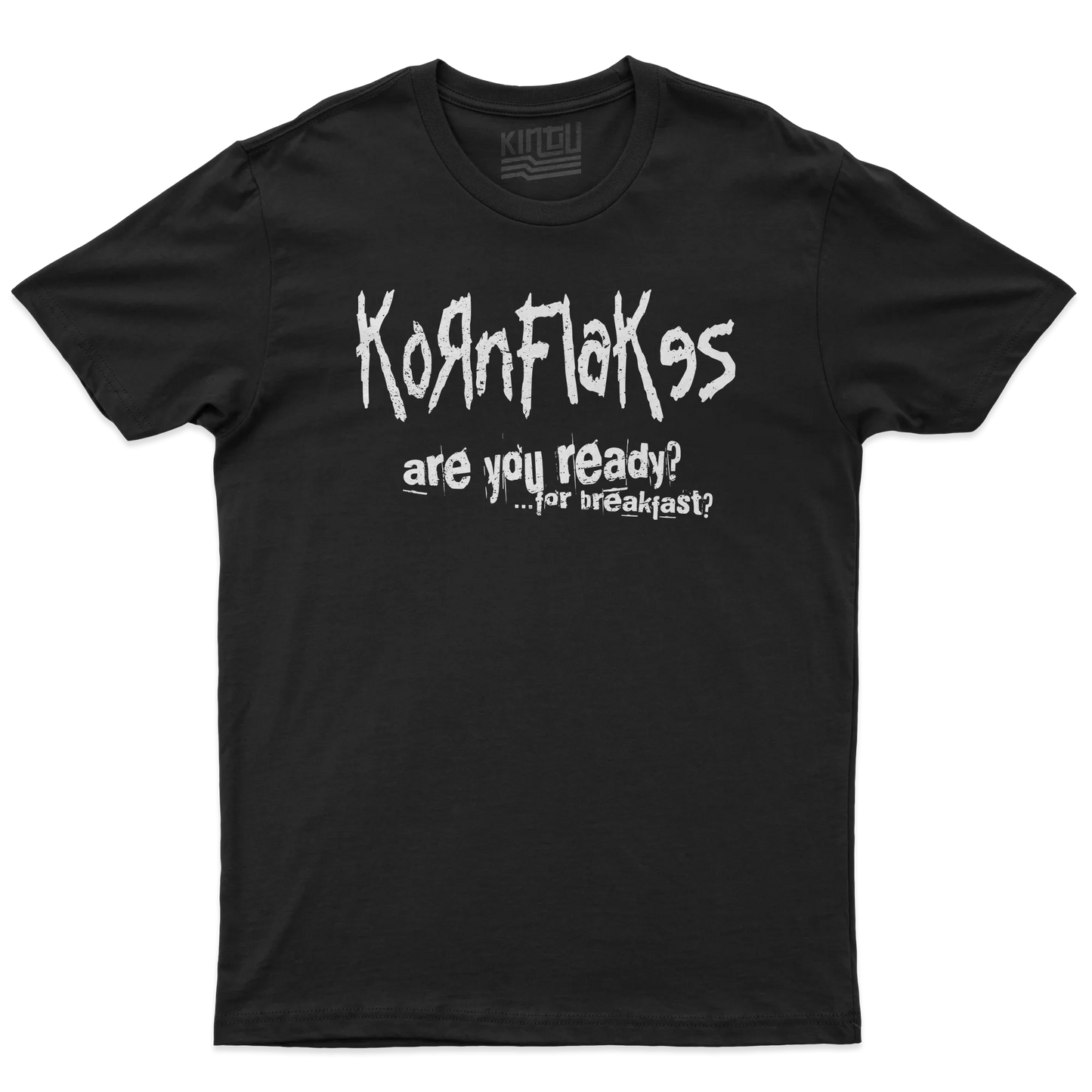 Kintu T-shirt Kornflakes - Are You Ready? - Divertente