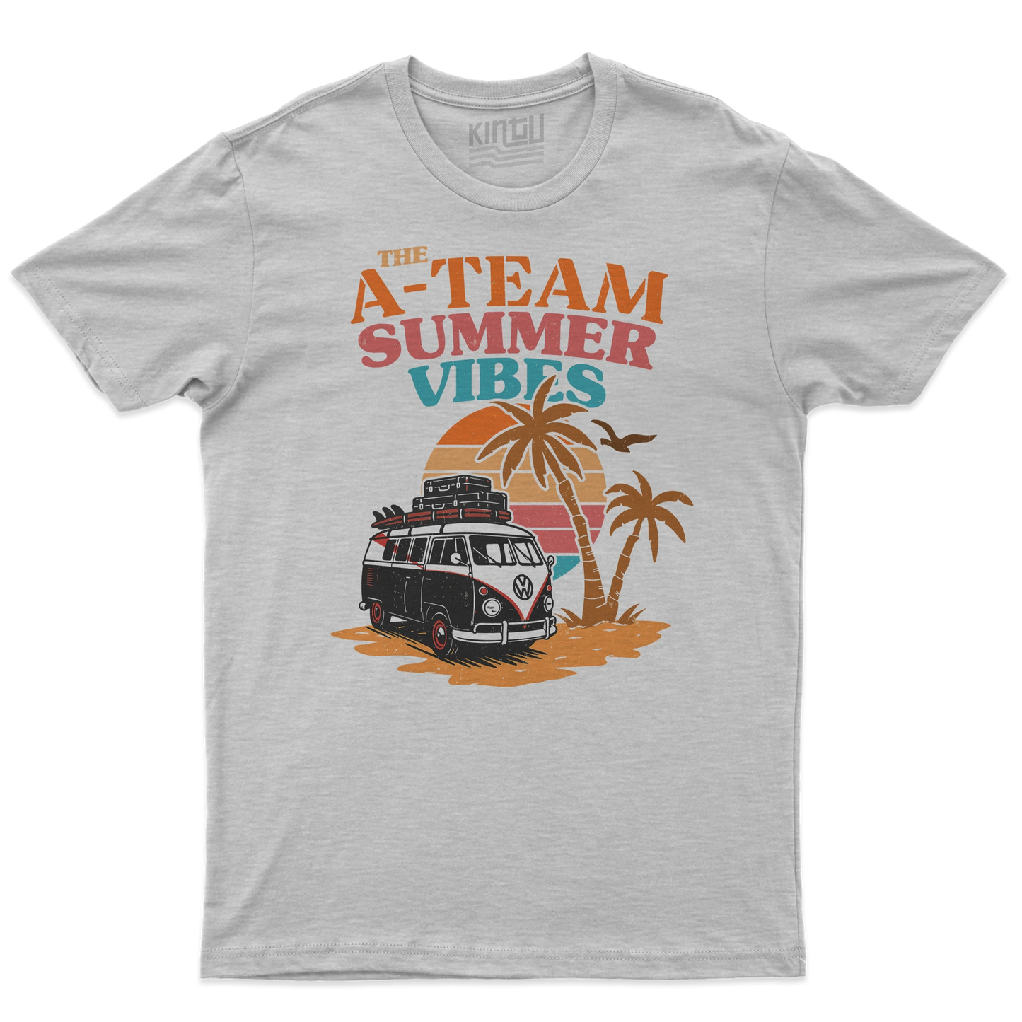 Kintu T-shirt The A-team Summer Vibes - Divertente - Estate - Serie Tv