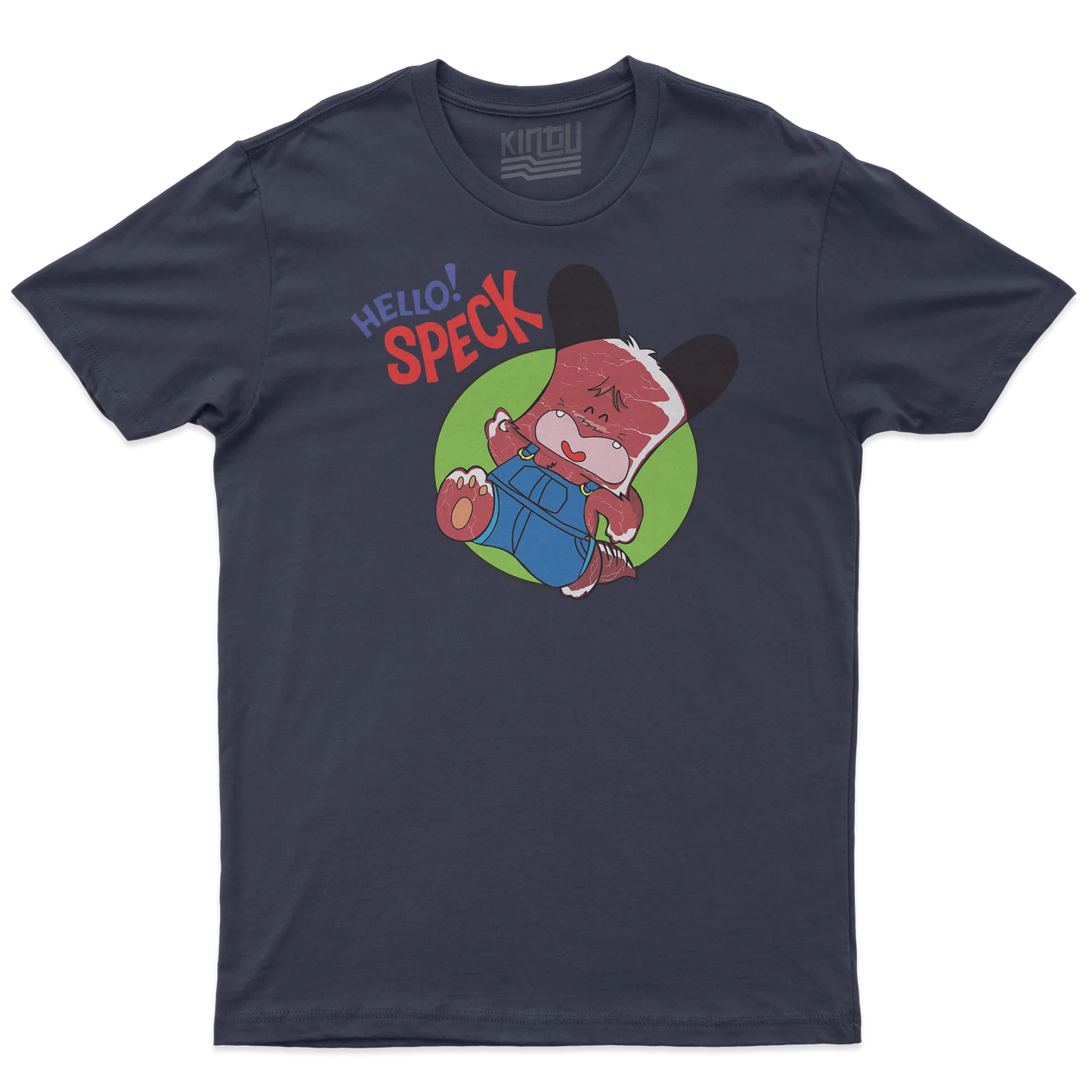 Kintu T-shirt Hello Speck - Divertente - Anime Manga