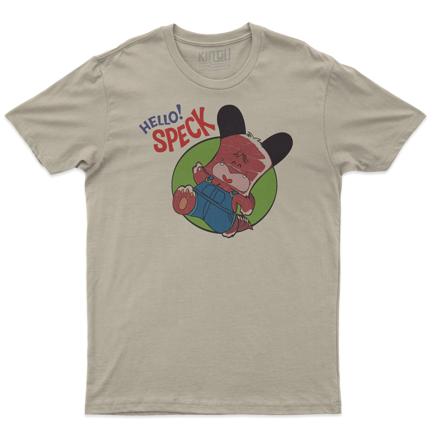 Kintu T-shirt Hello Speck - Divertente - Anime Manga