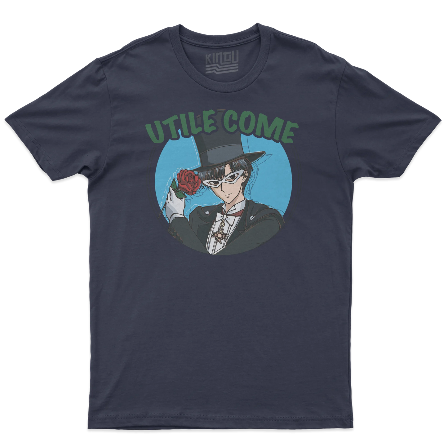 Kintu T-shirt Utile Come Milord - Divertente - Sailor Moon - Tuxedo Mask - Anime Manga