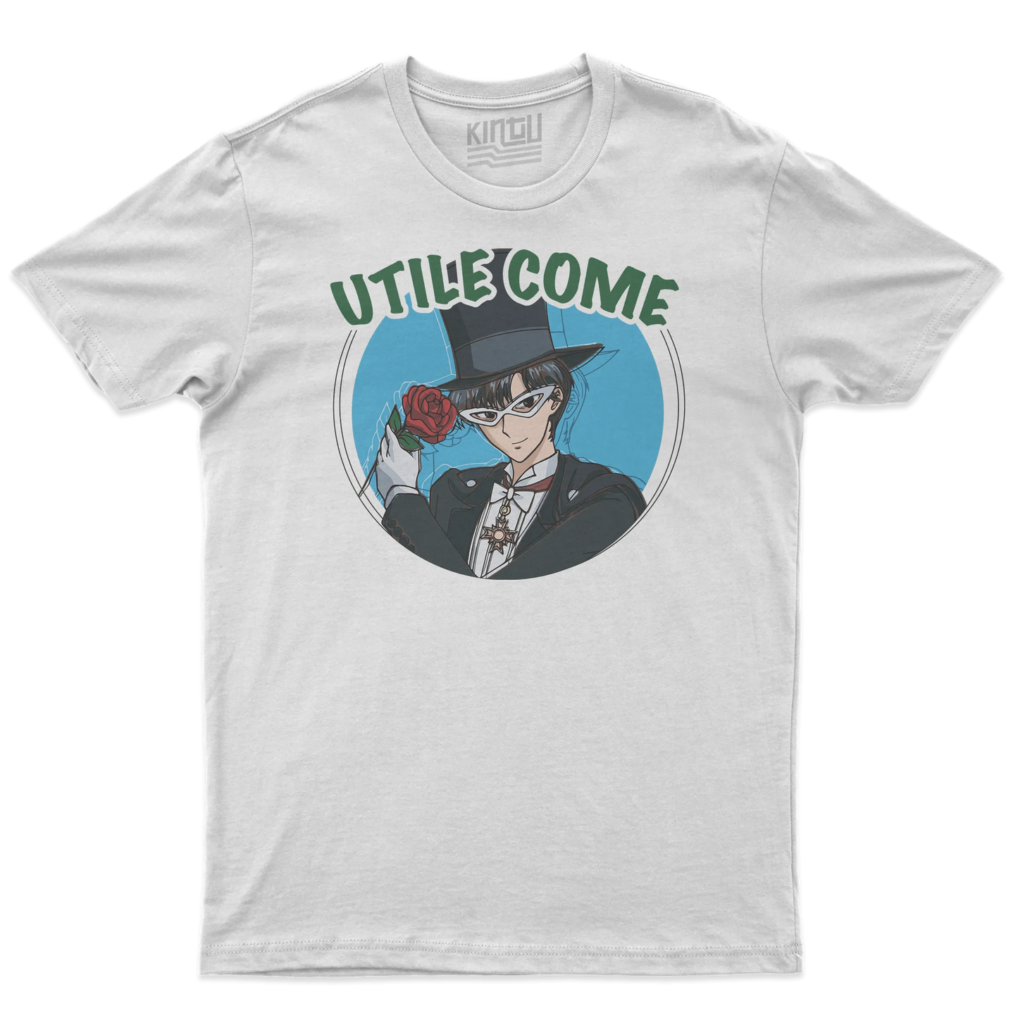 Kintu T-shirt Utile Come Milord - Divertente - Sailor Moon - Tuxedo Mask - Anime Manga
