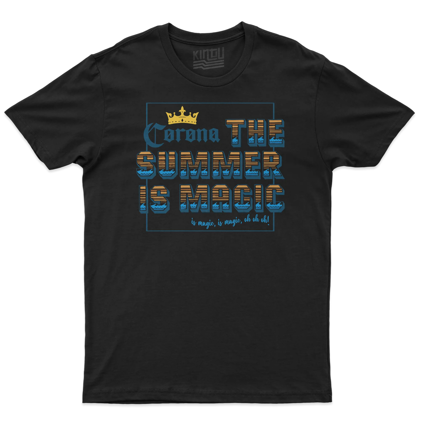 Kintu T-shirt The Summer Is Magic - Musica - Dance - Anni 90 - Corona