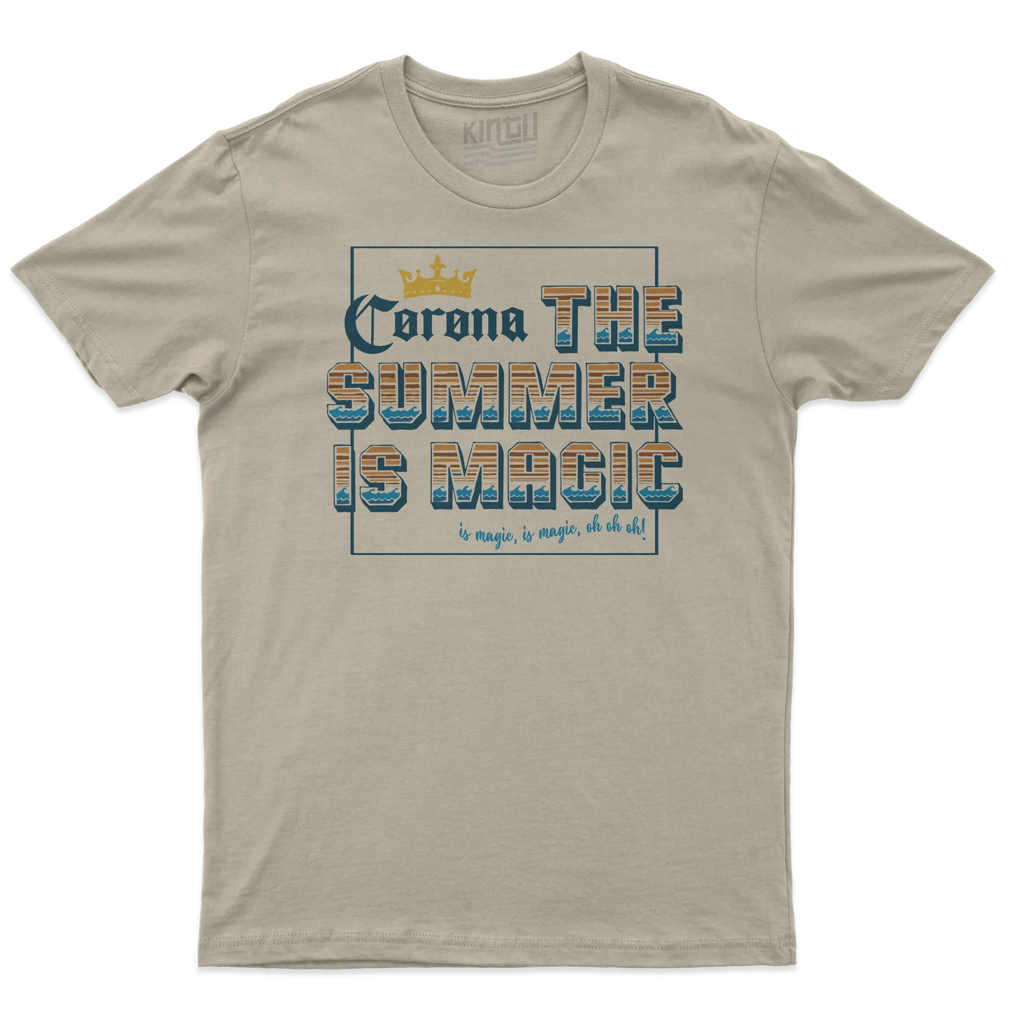 Kintu T-shirt The Summer Is Magic - Musica - Dance - Anni 90 - Corona
