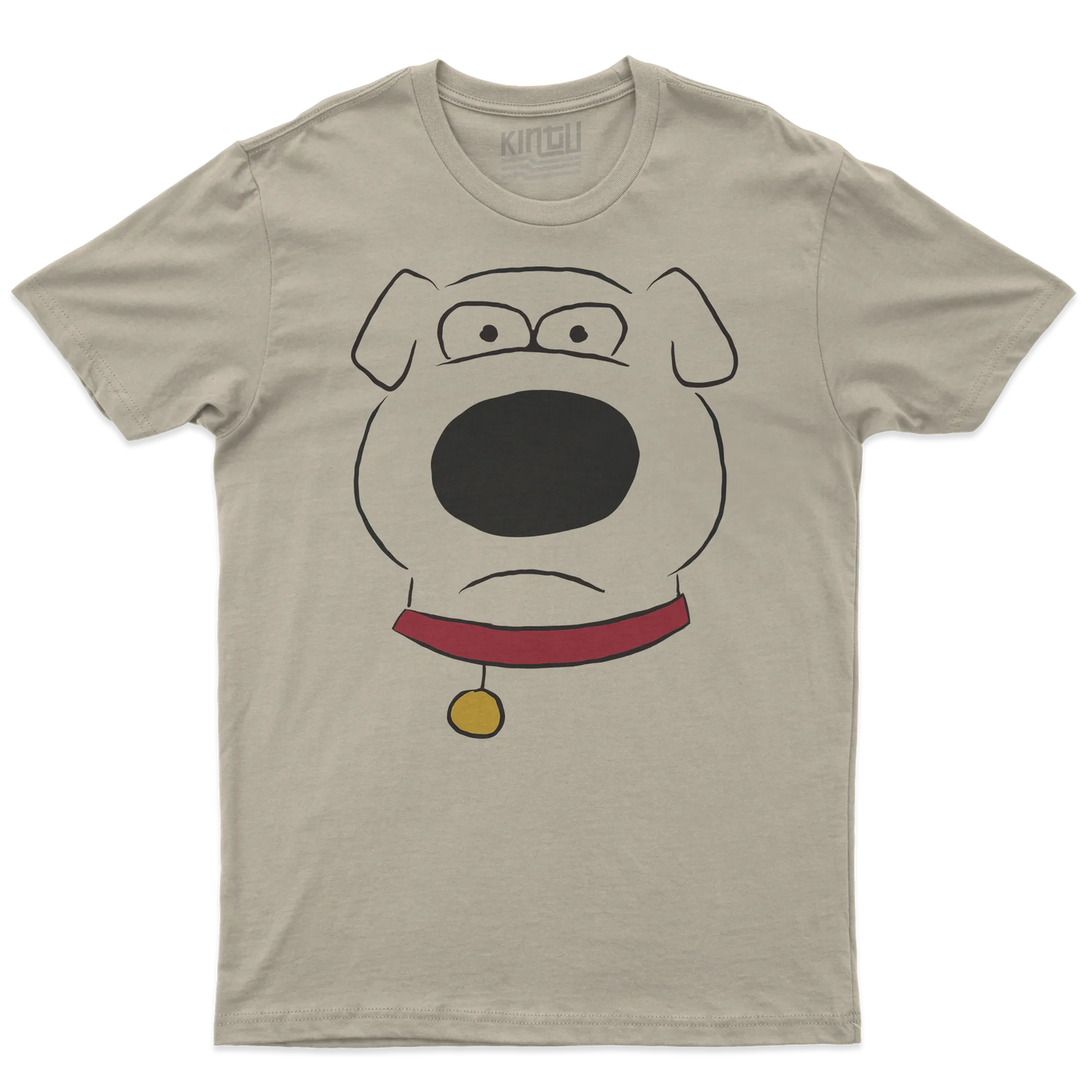 Kintu T-shirt Brian Poker Face - Cartoni Animati - Serie Tv