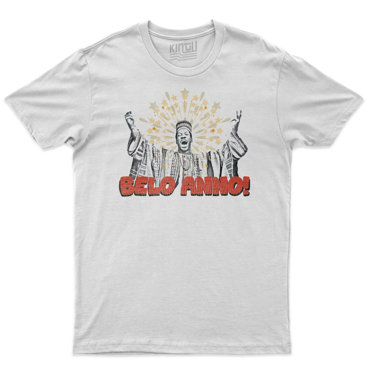 Kintu T-shirt Belo Anno - Una Poltrona Per Due - Natale - Capodanno - Film