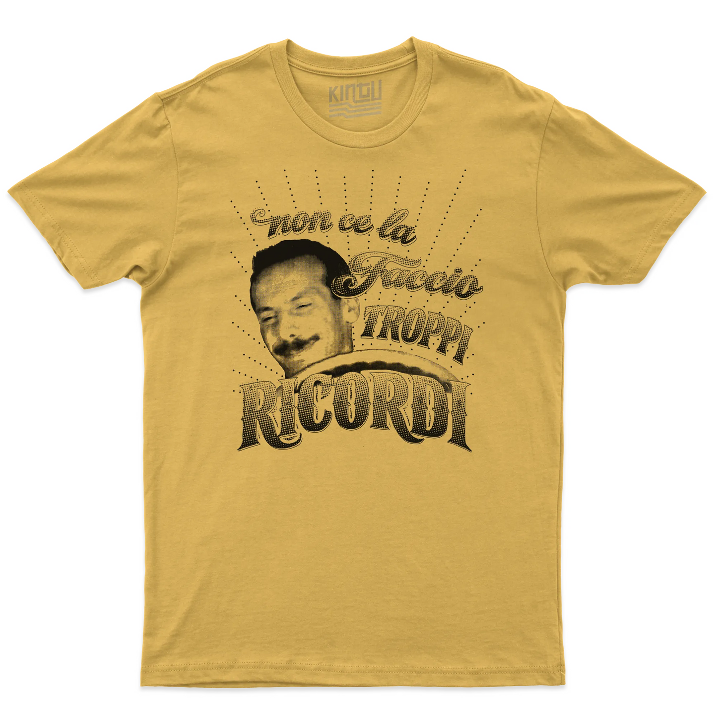 Kintu T-shirt Non Ce La Faccio - Troppi Ricordi - Film - Personaggi Famosi