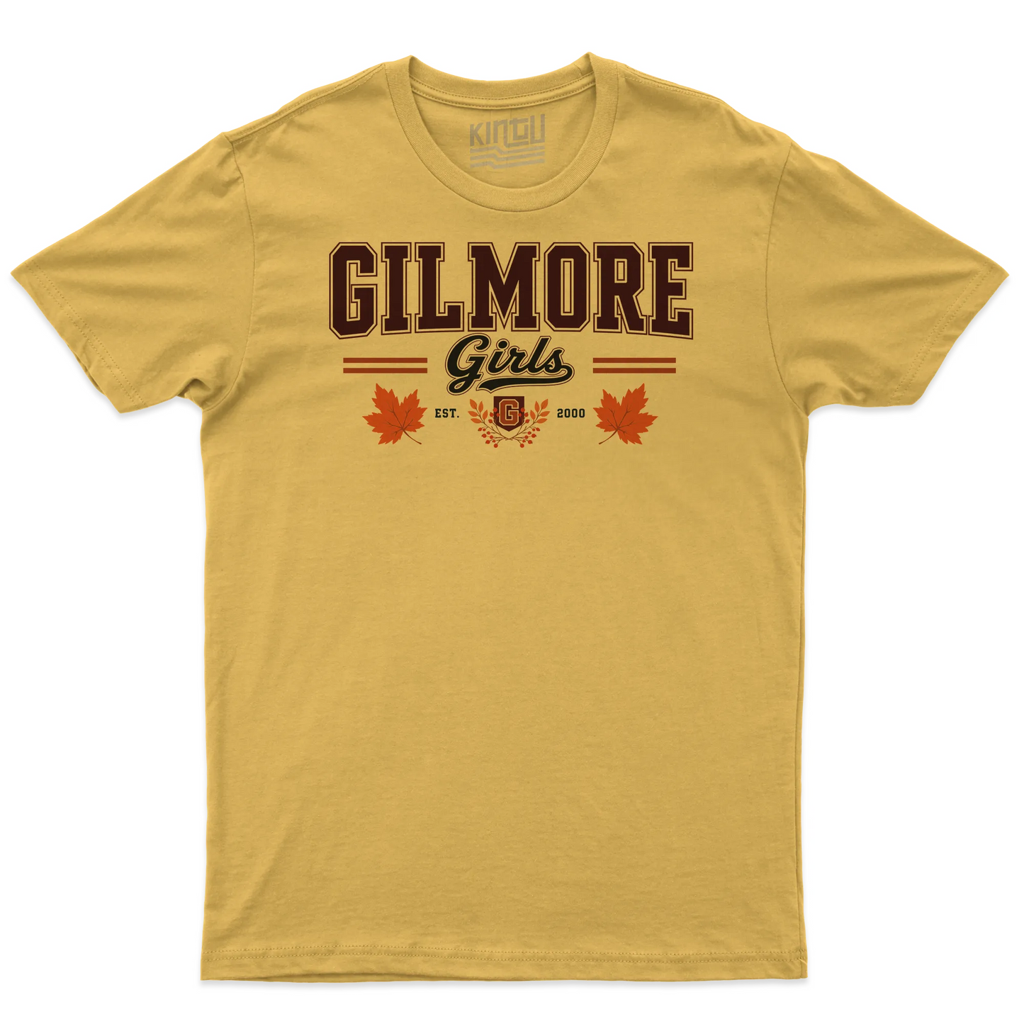 Kintu T-shirt Gilmore Girls Est 2000 - Una Mamma Per Amica - College - Autunno - Cozy - Serie Tv