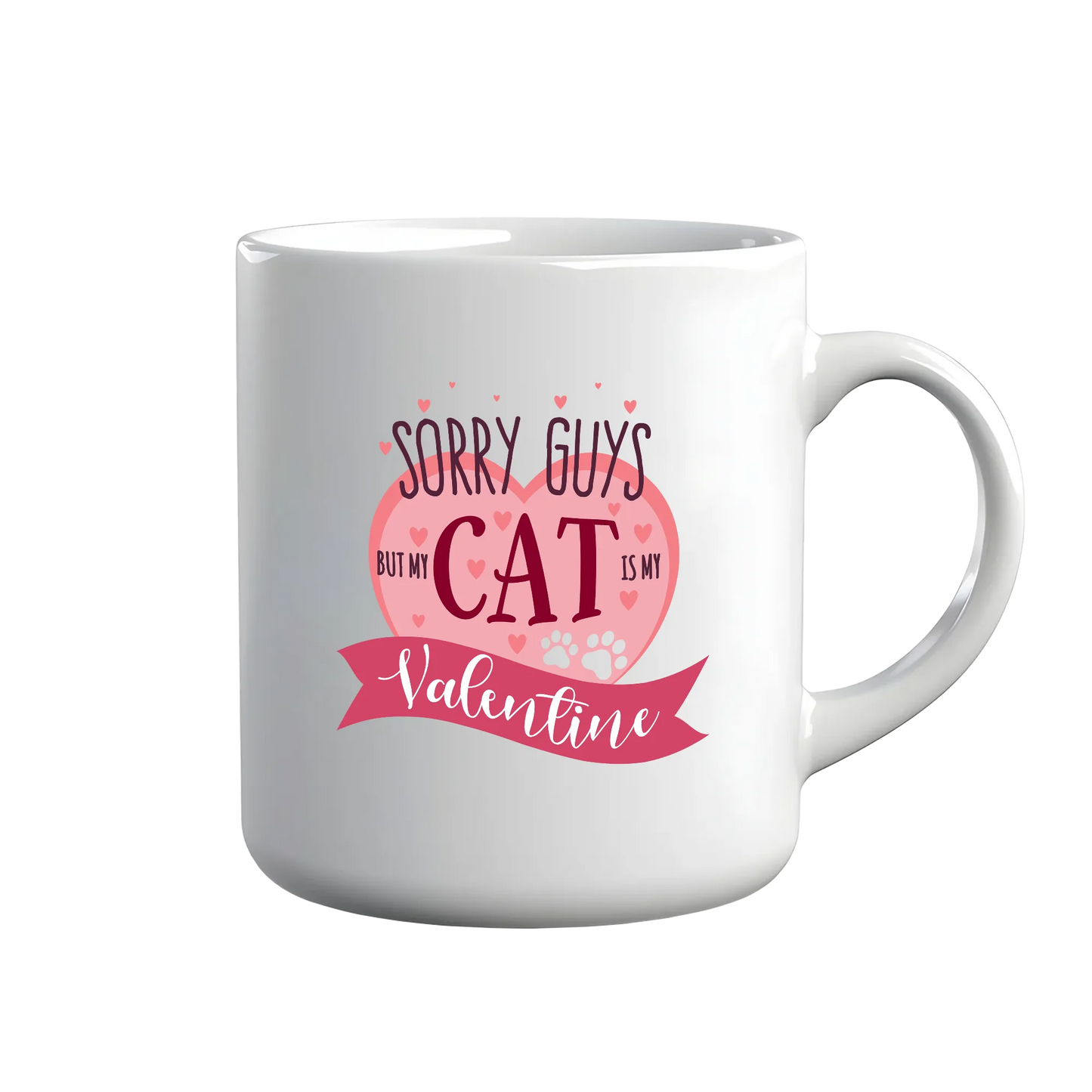 Kintu Tazza In Ceramica San Valentino My Cat Is My Valentine