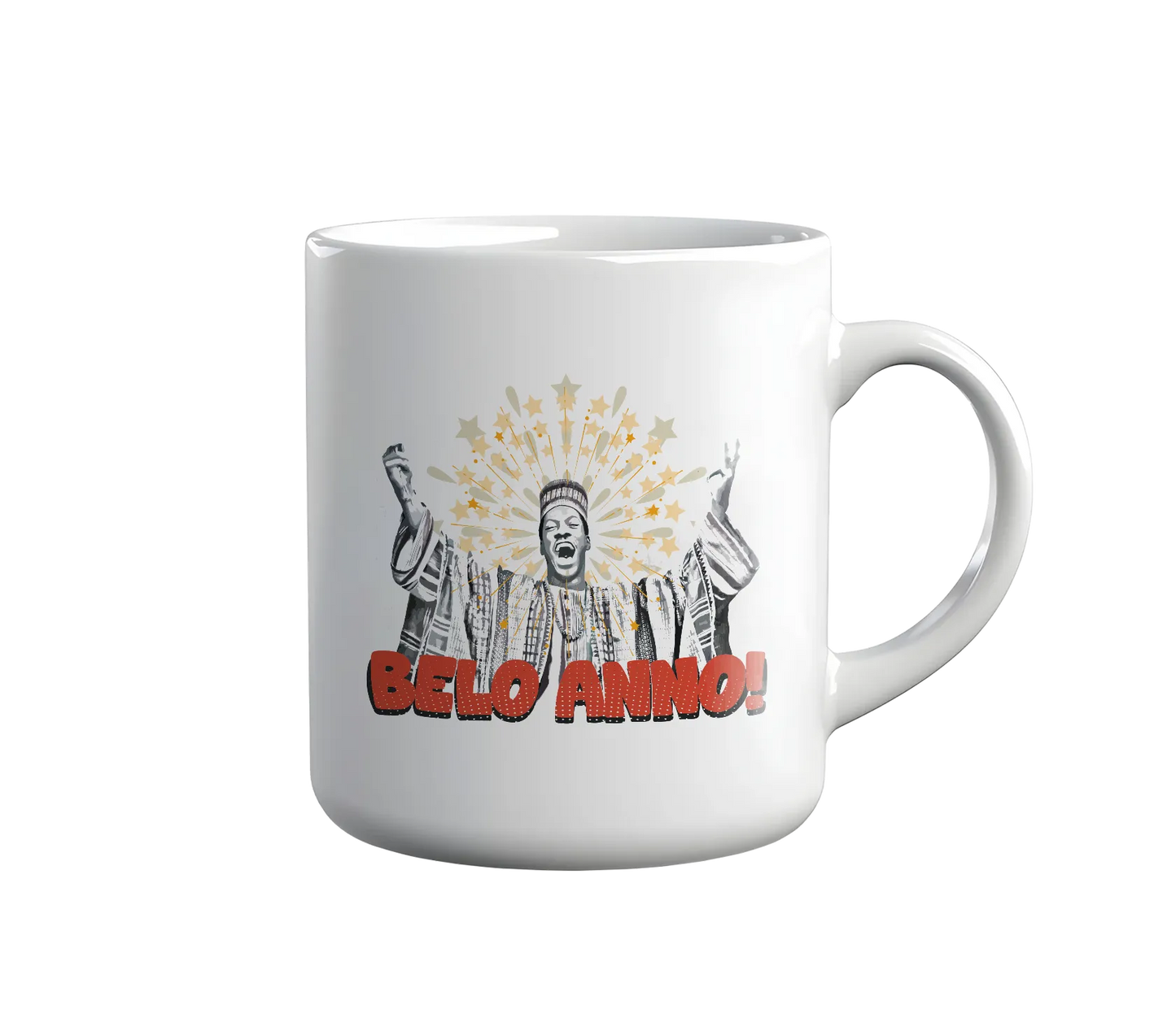 Kintu Tazza In Ceramica Belo Anno - Una Poltrona Per Due - Natale - Capodanno - Film