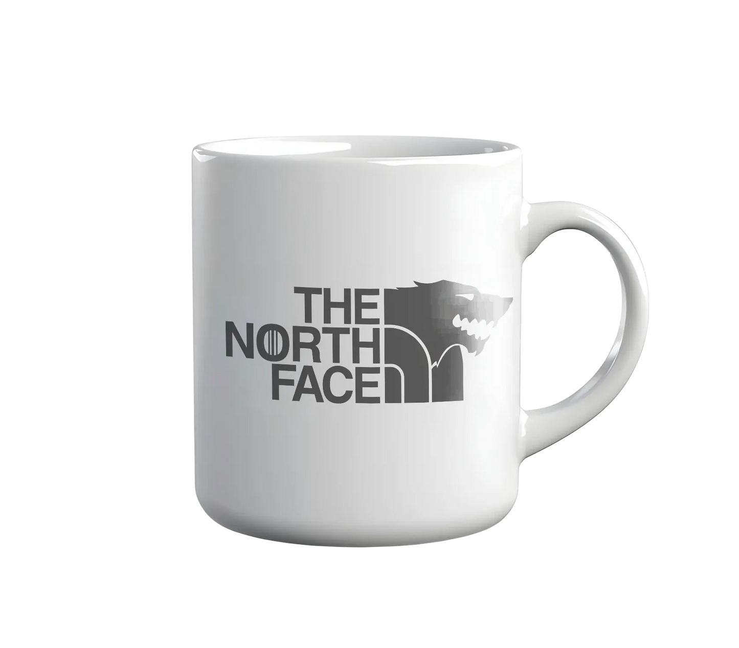 Kintu Tazza In Ceramica Stark The North Face - Got - Thrones - Divertente - Serie Tv