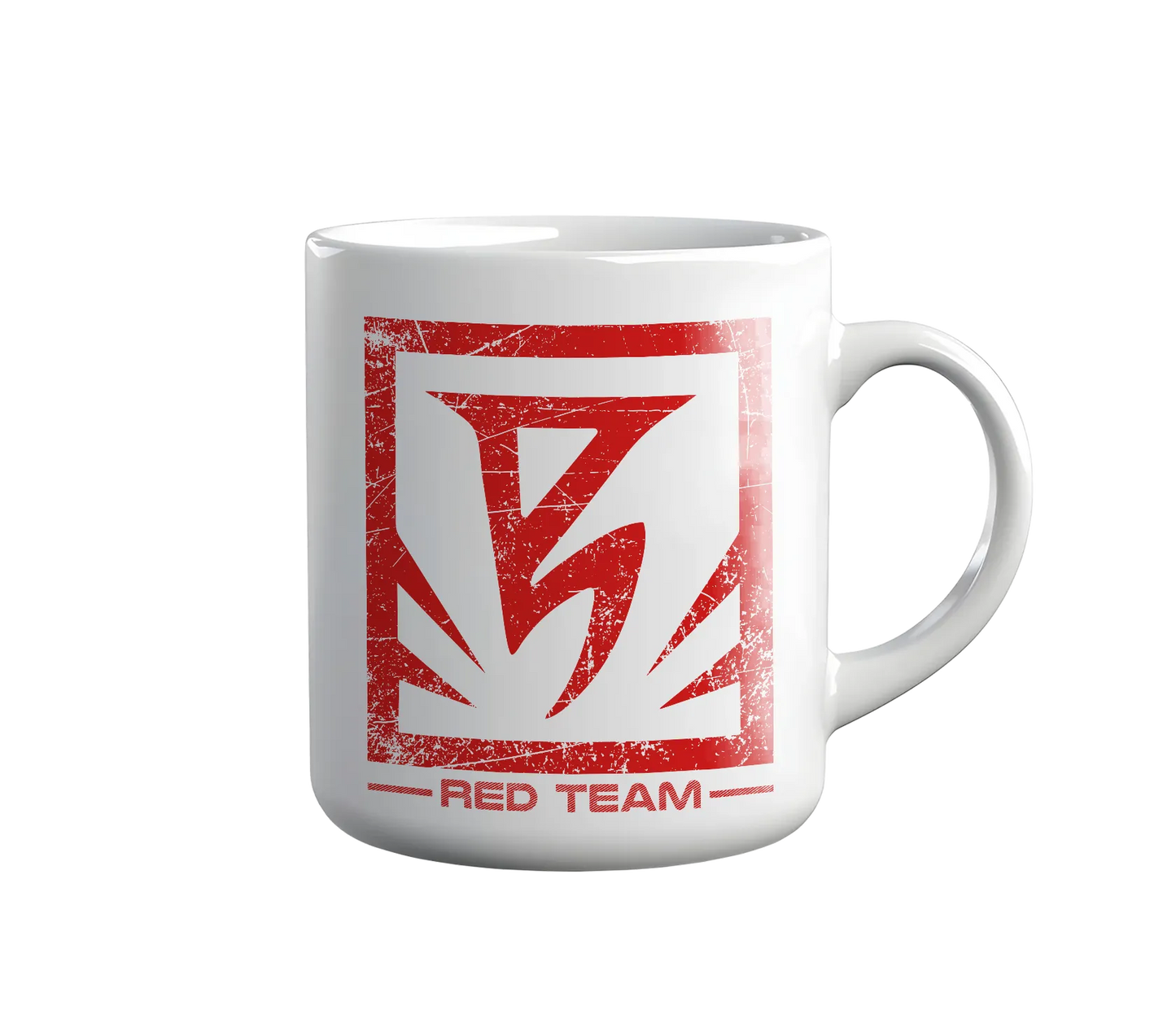 Kintu Tazza In Ceramica Red Team Ut - Tournament - Nerd - Dominio