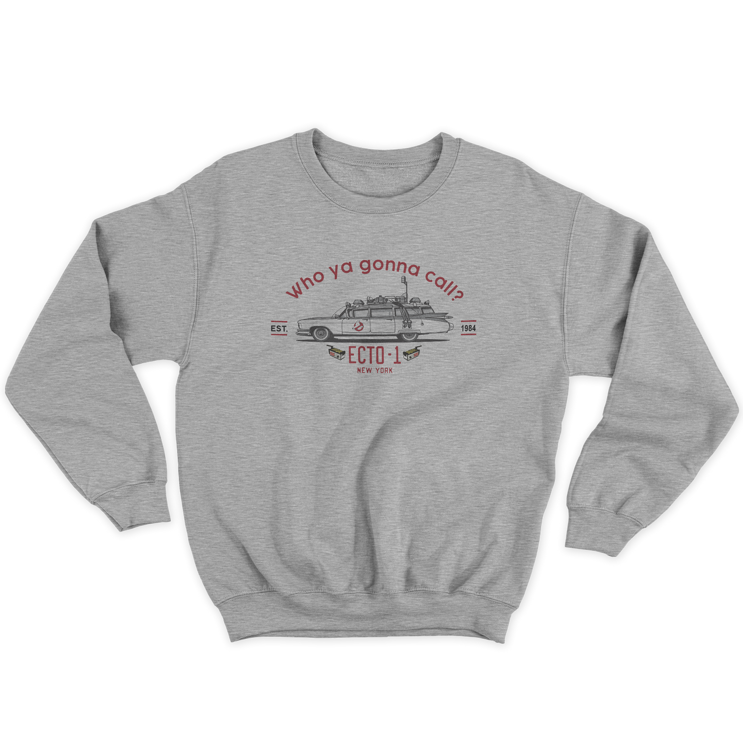 Kintu Felpa Girocollo Unisex Who Ya Gonna Call