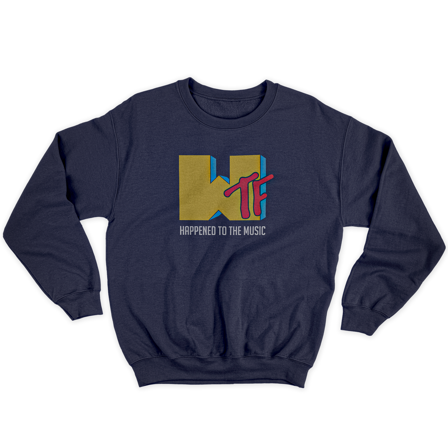 Kintu Felpa Girocollo Unisex Wtf Television