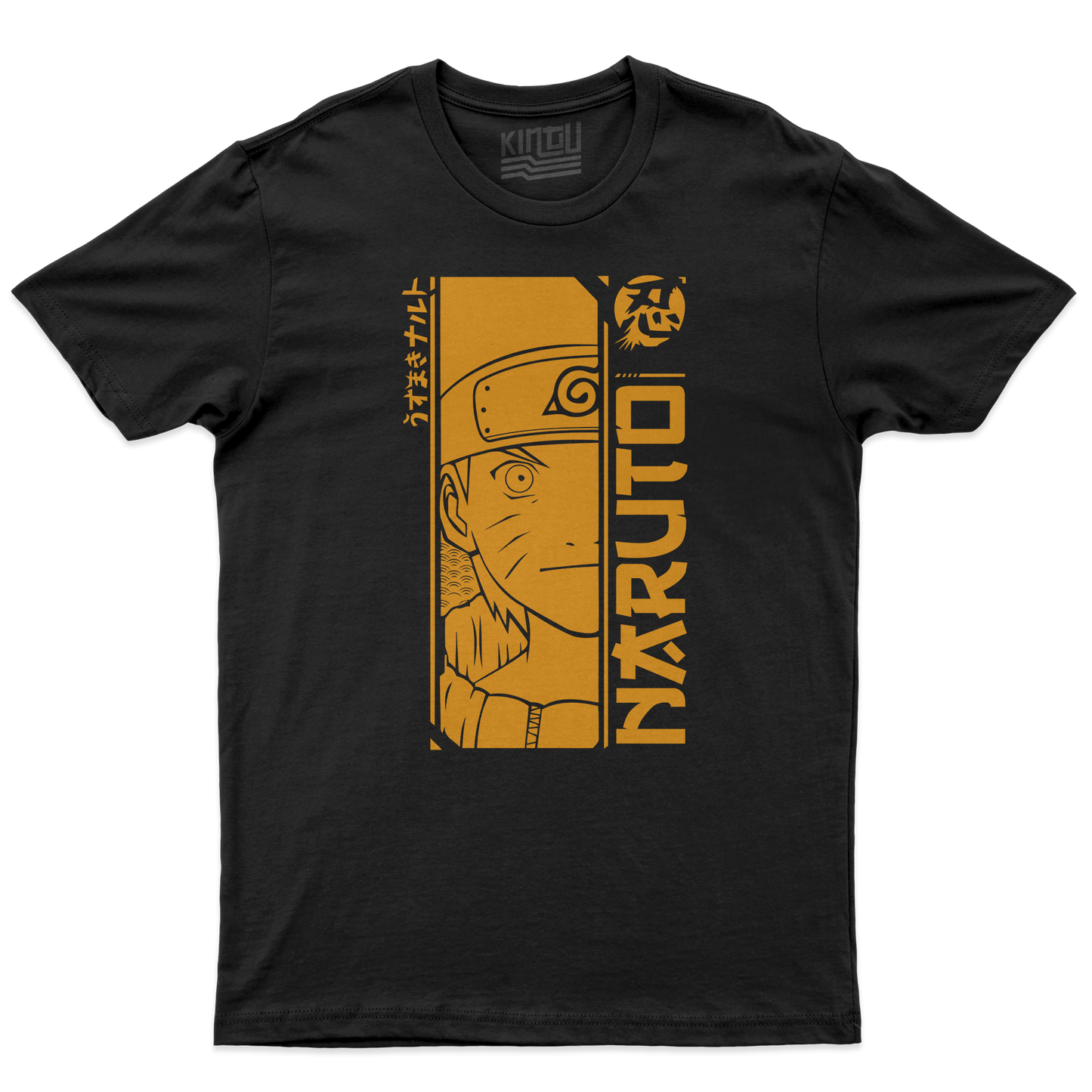 Kintu T-Shirt ORANGE NARUTO - classic manga - anime