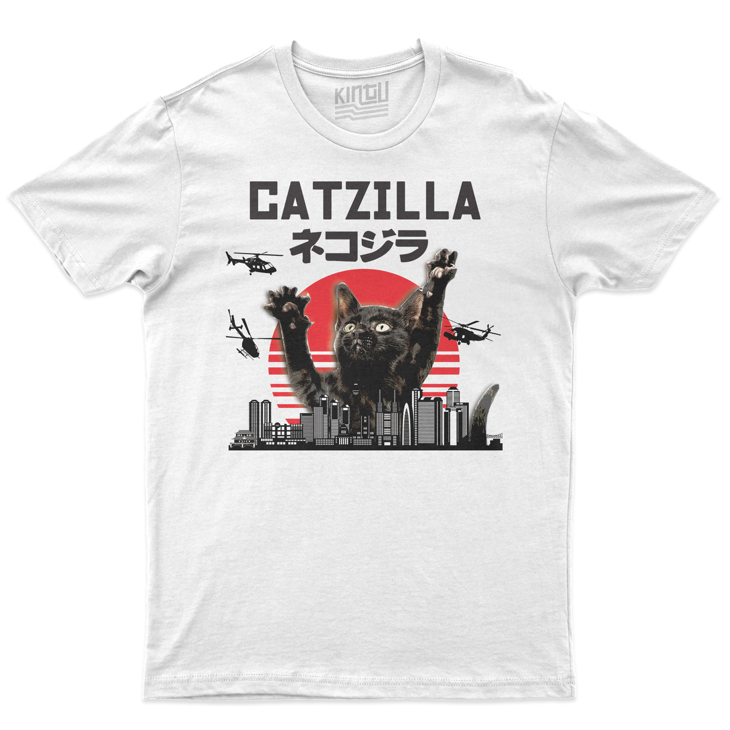 Kintu T-Shirt Catzilla