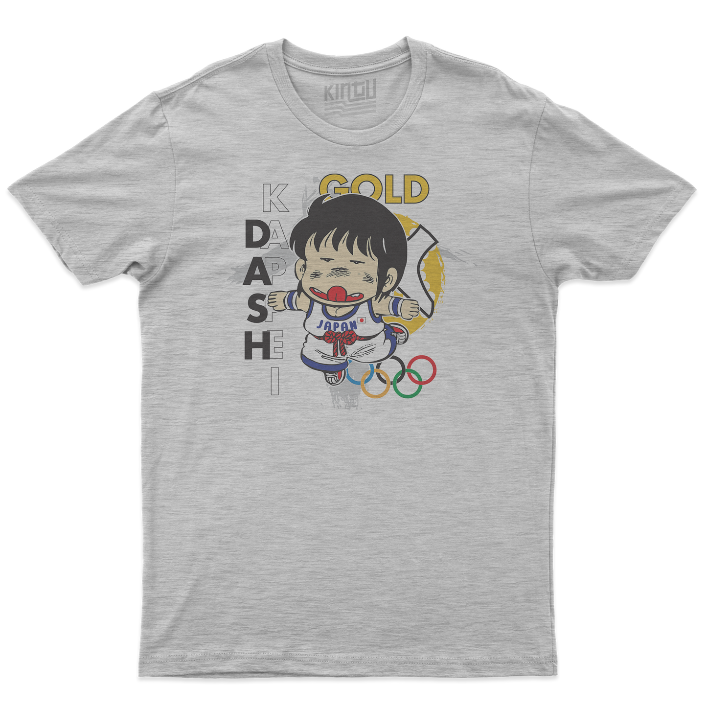 Kintu T-Shirt Olimpic Gigi La Trottola Gold Medal
