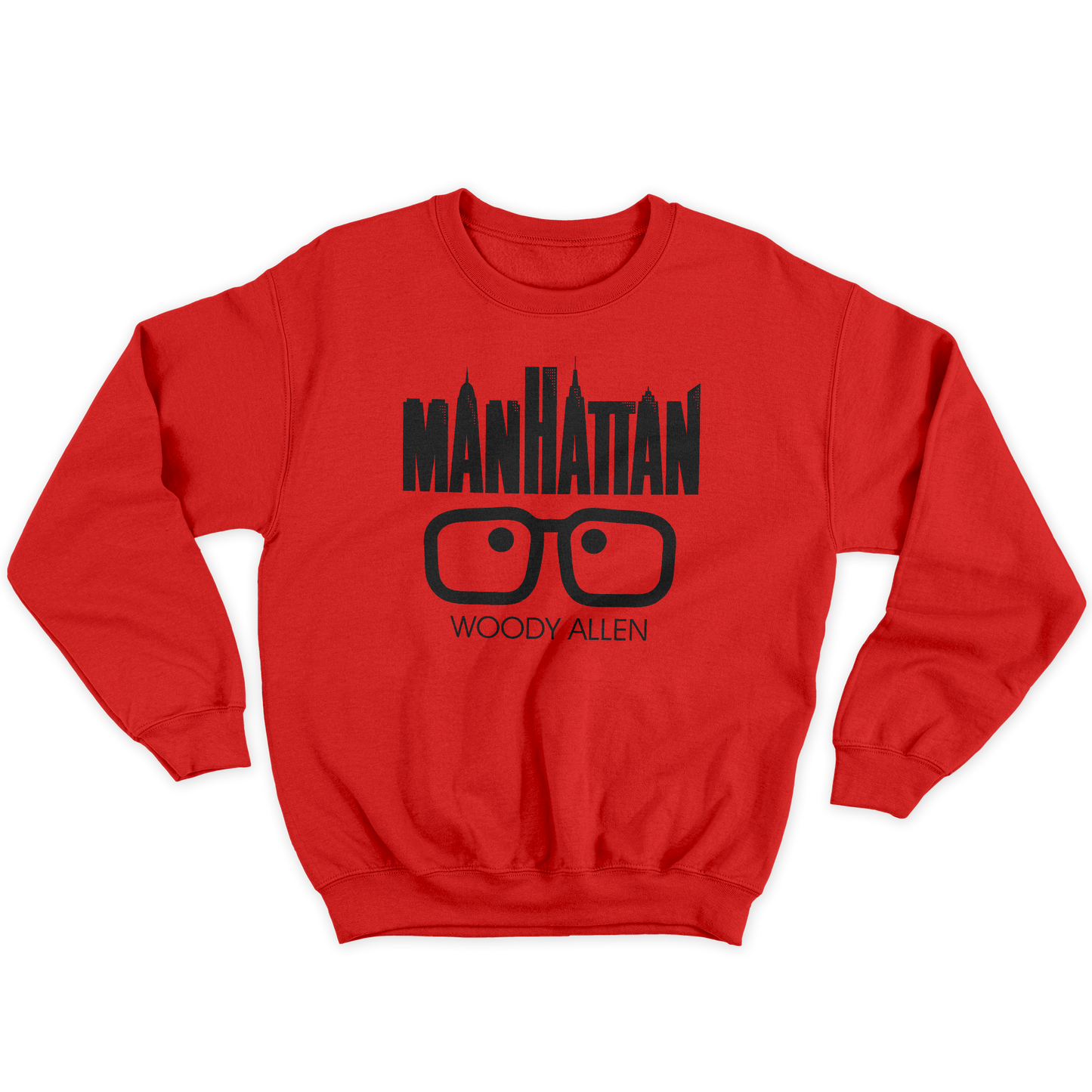 Kintu Felpa Girocollo Unisex Manhattan Woody