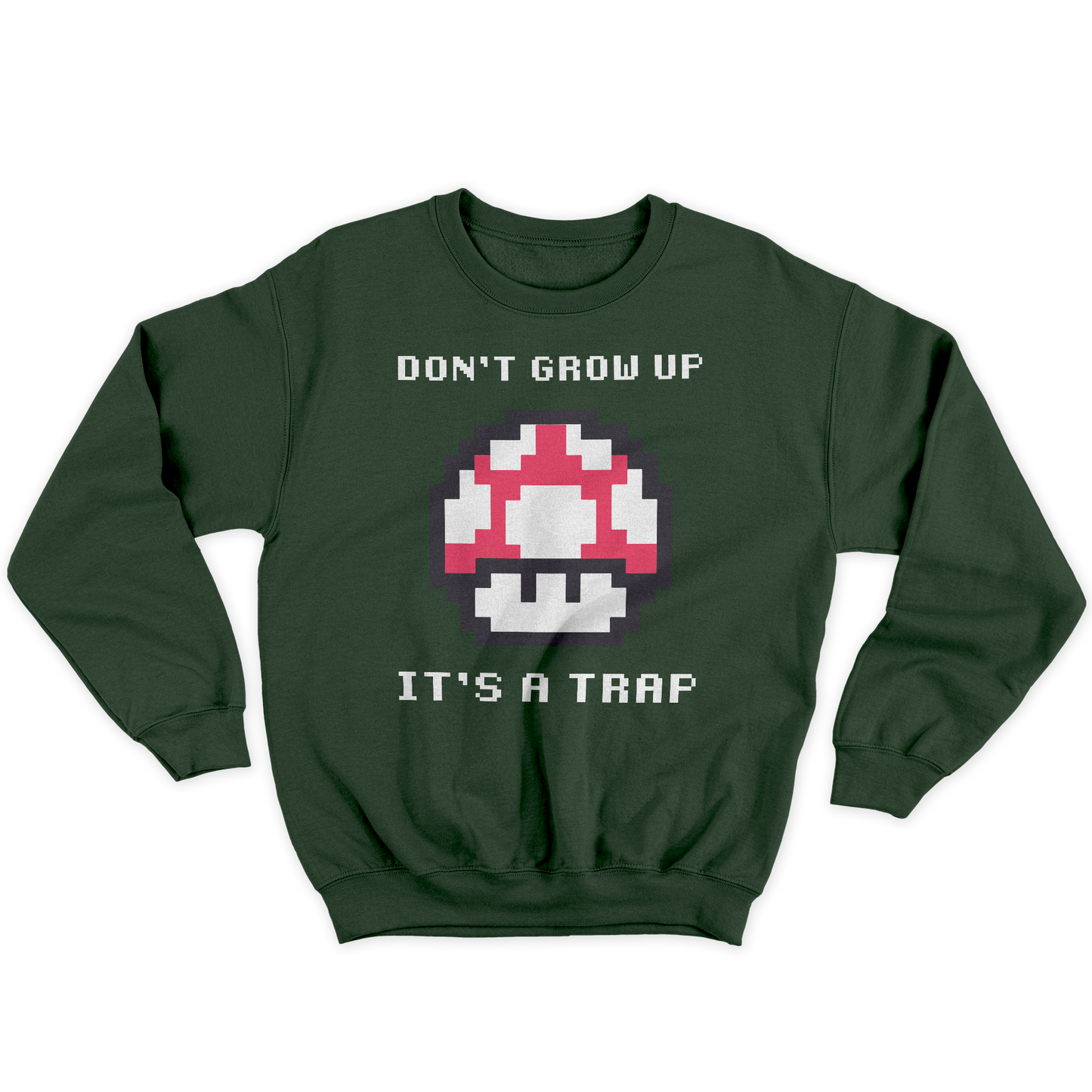 Kintu Felpa Girocollo Unisex Don T Grow Up It S A Trap