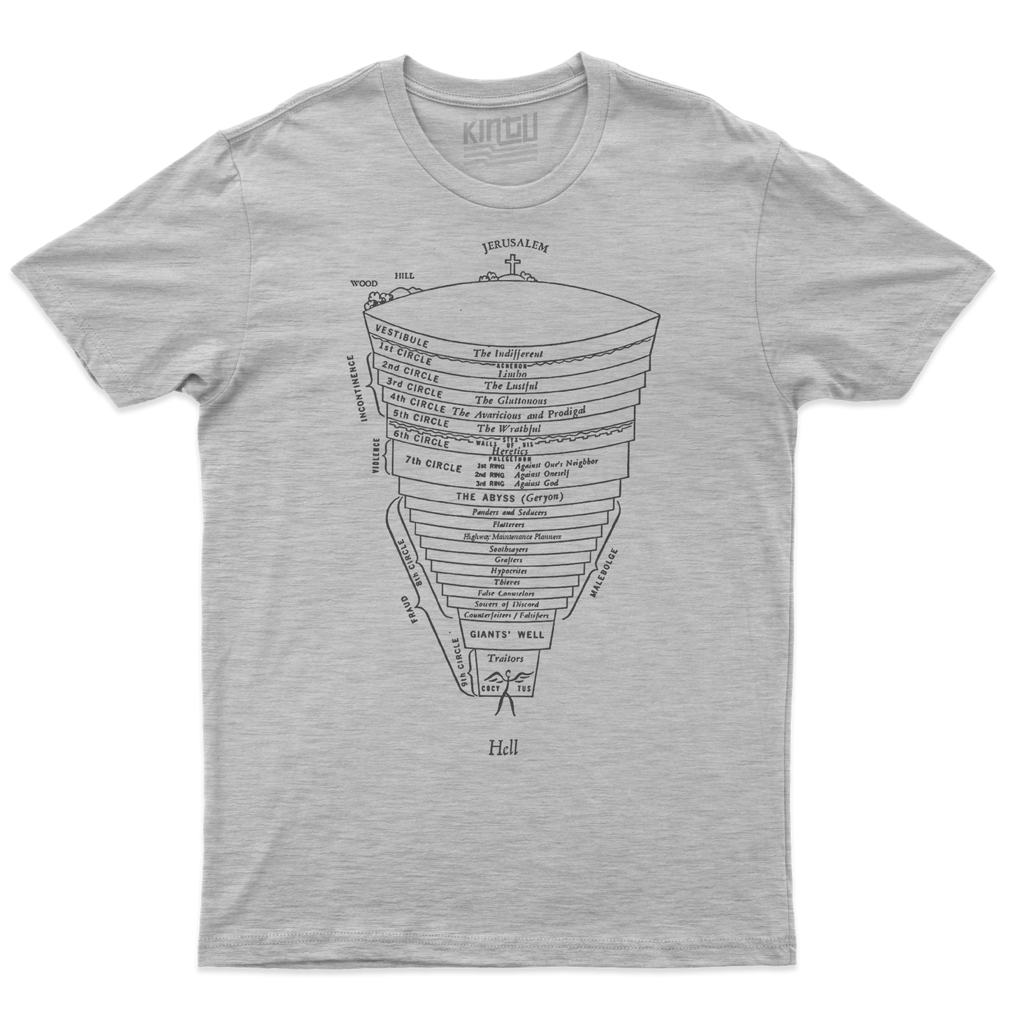 Kintu T-Shirt Inferno Dantesco