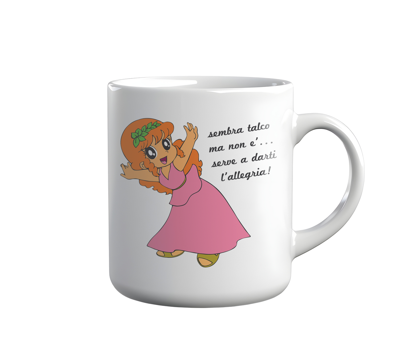 Kintu Tazza In Ceramica Sembra Talco Pollon